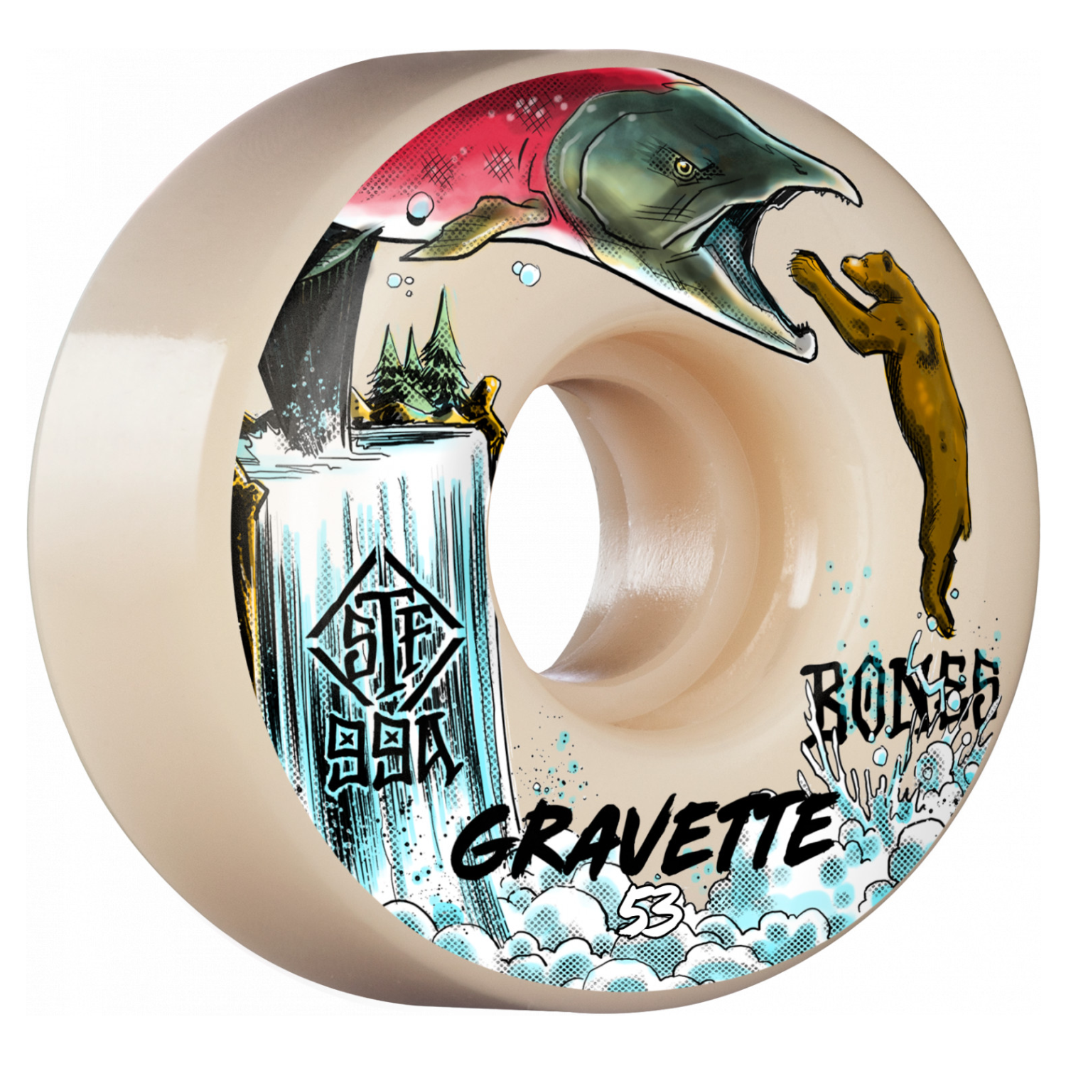 Llantas Bones - Gravette Spawn - 53mm