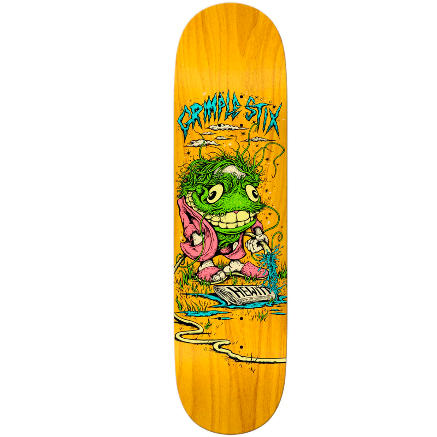 Tabla Antihero Hewitt Grimple in Character- 8.4''