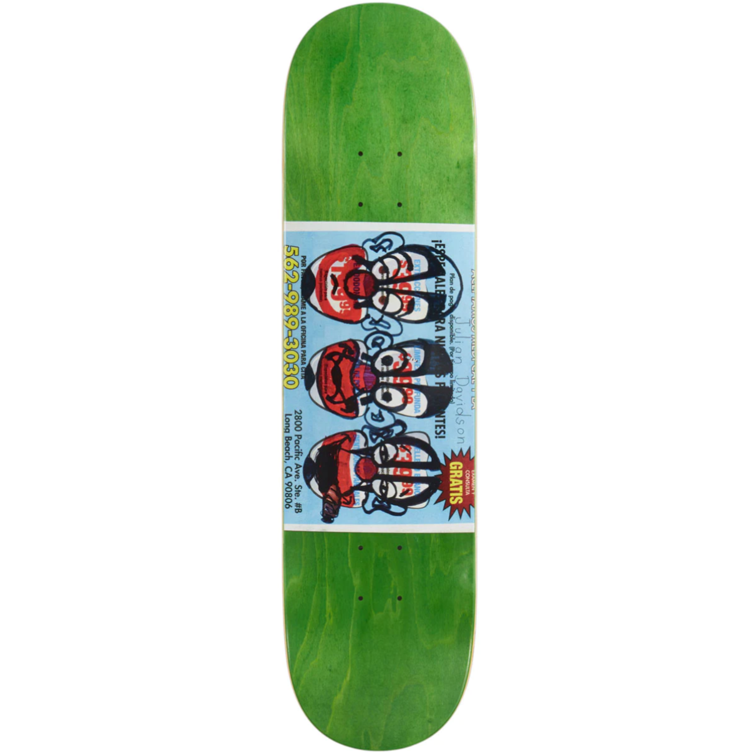 Tabla Deathwish Julian Chatman - 8.125''