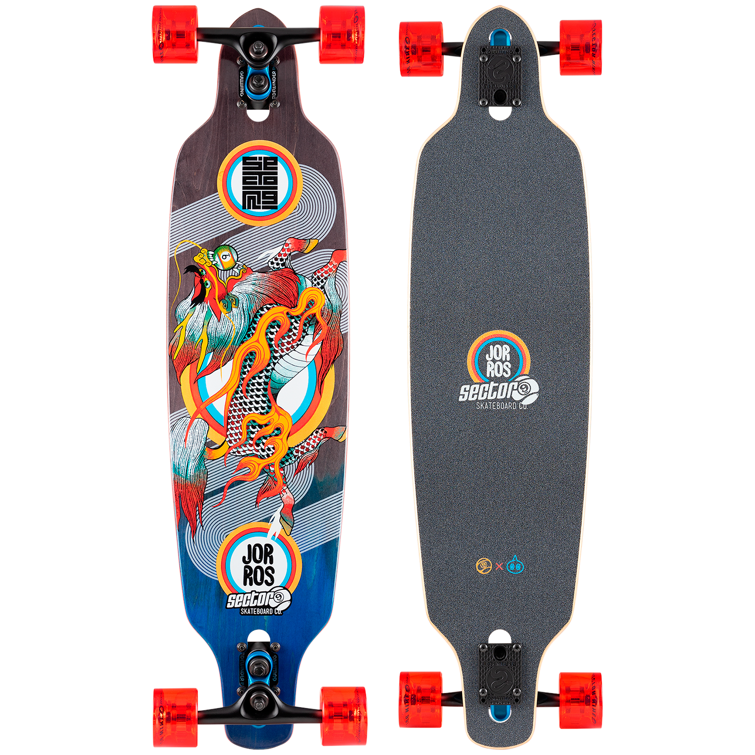 Longboard Sector 9 Kirin Fractal - 9"