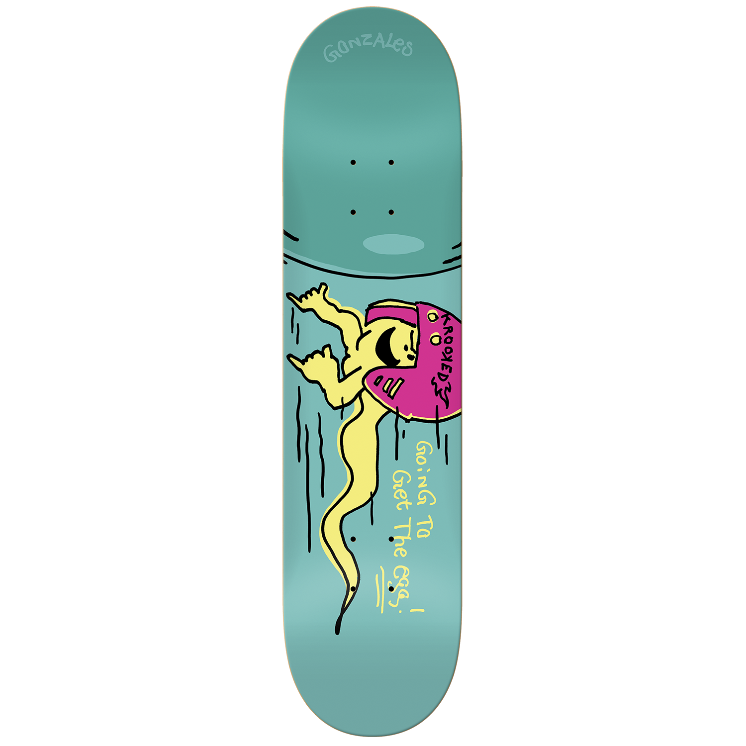 Tabla Krooked Gonz Go Getter - 8.25''