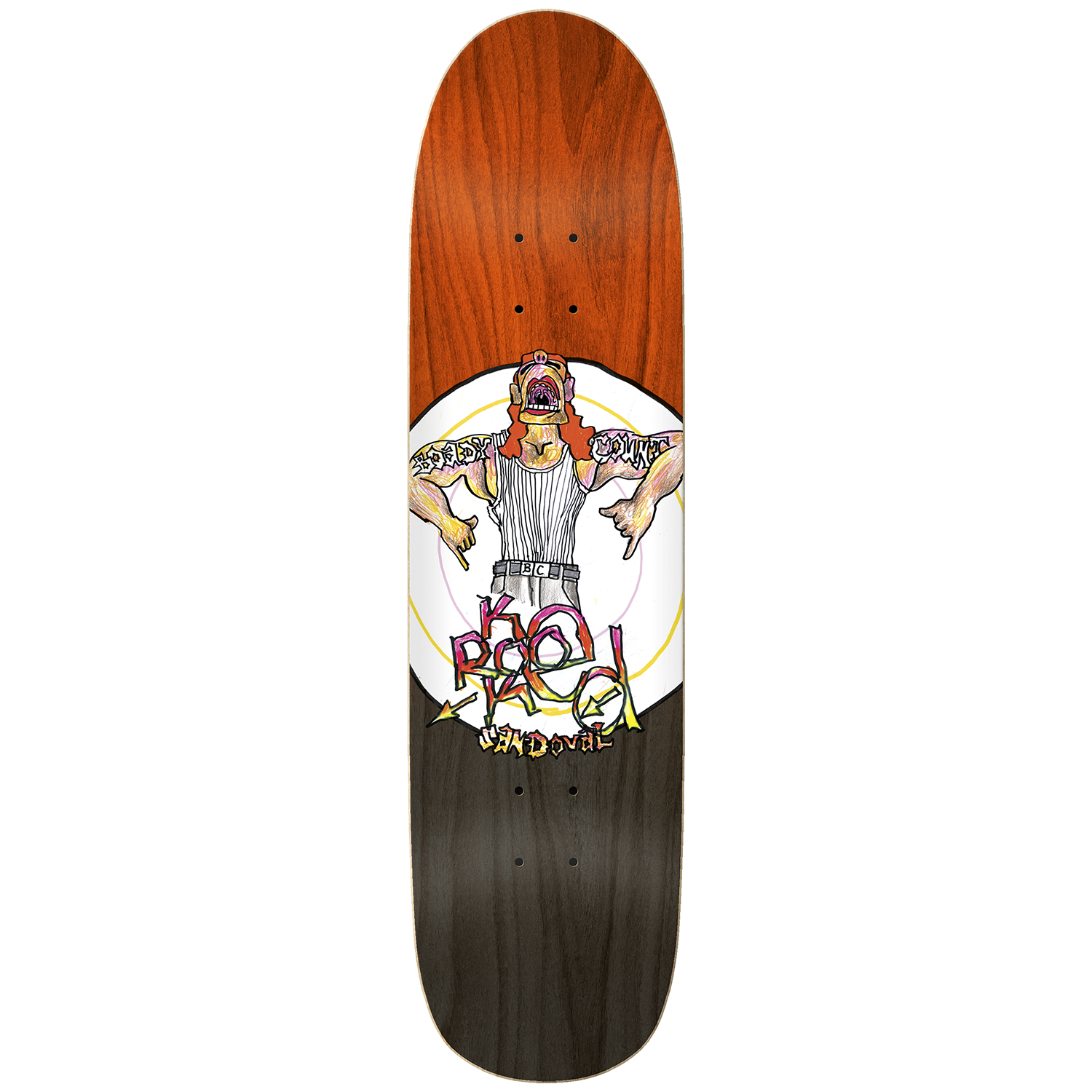 Tabla Krooked Sandoval Boady Count - 8.25''