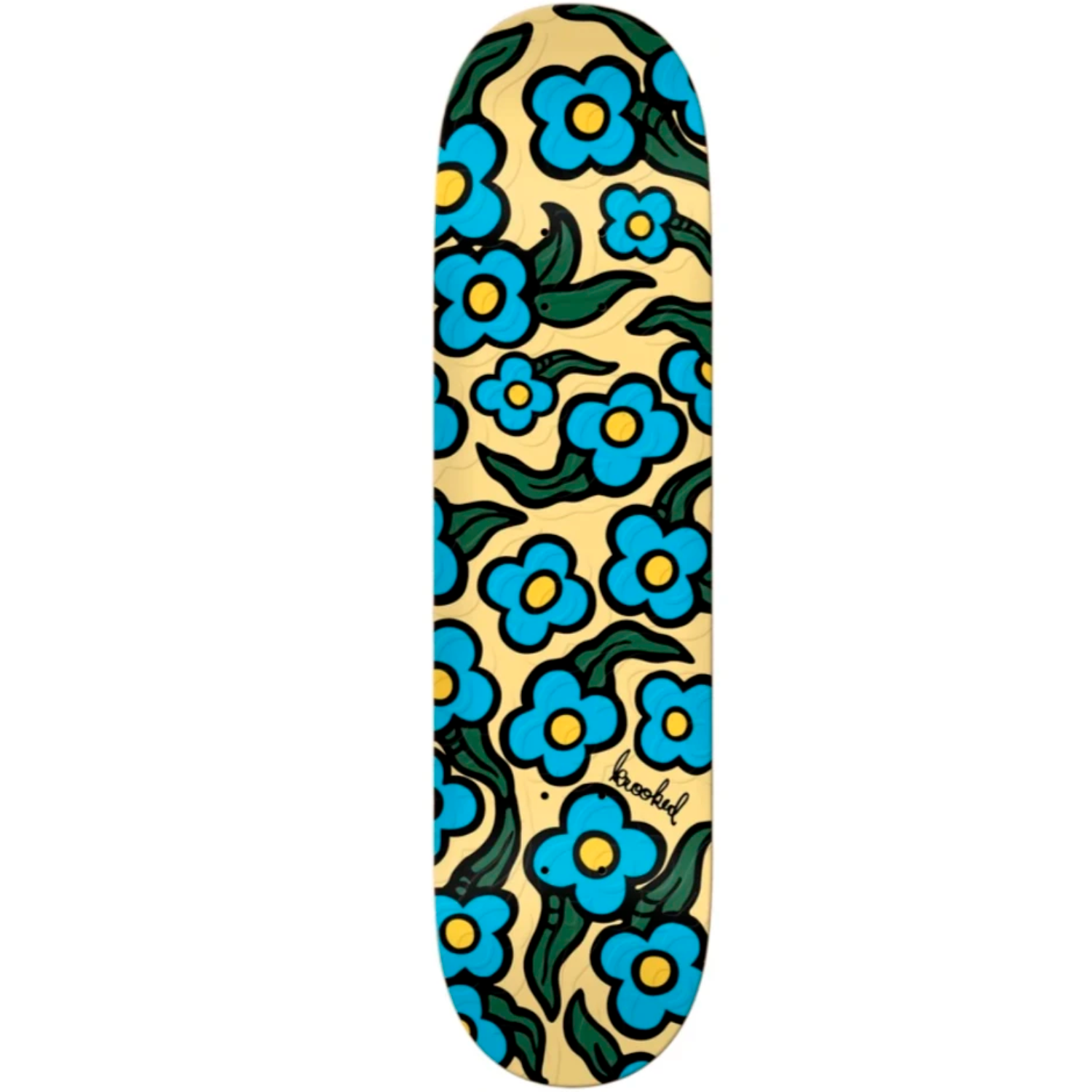 Tabla Krooked Wild Style Flowers - 8.06''