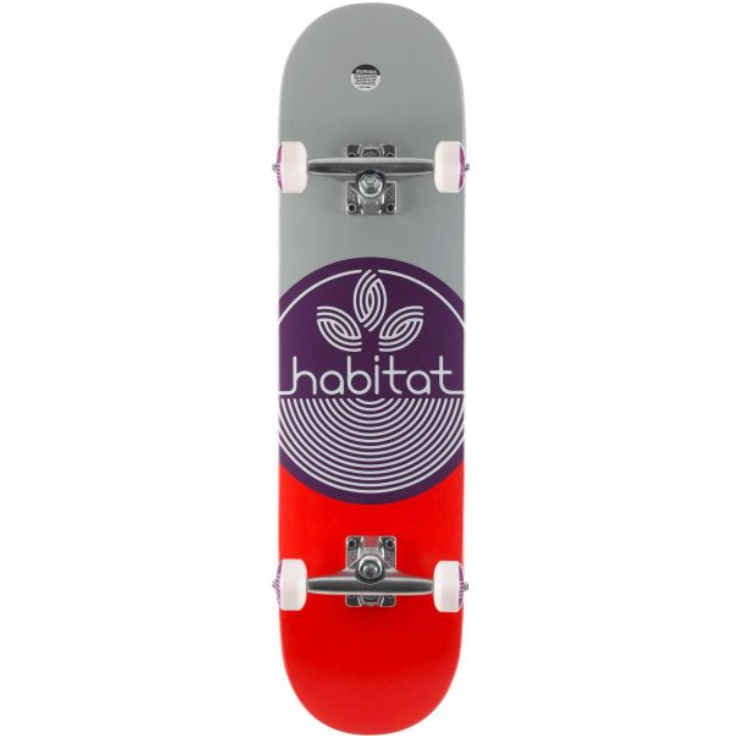 Skate completo Habitat Leaf Dot purple - 8”