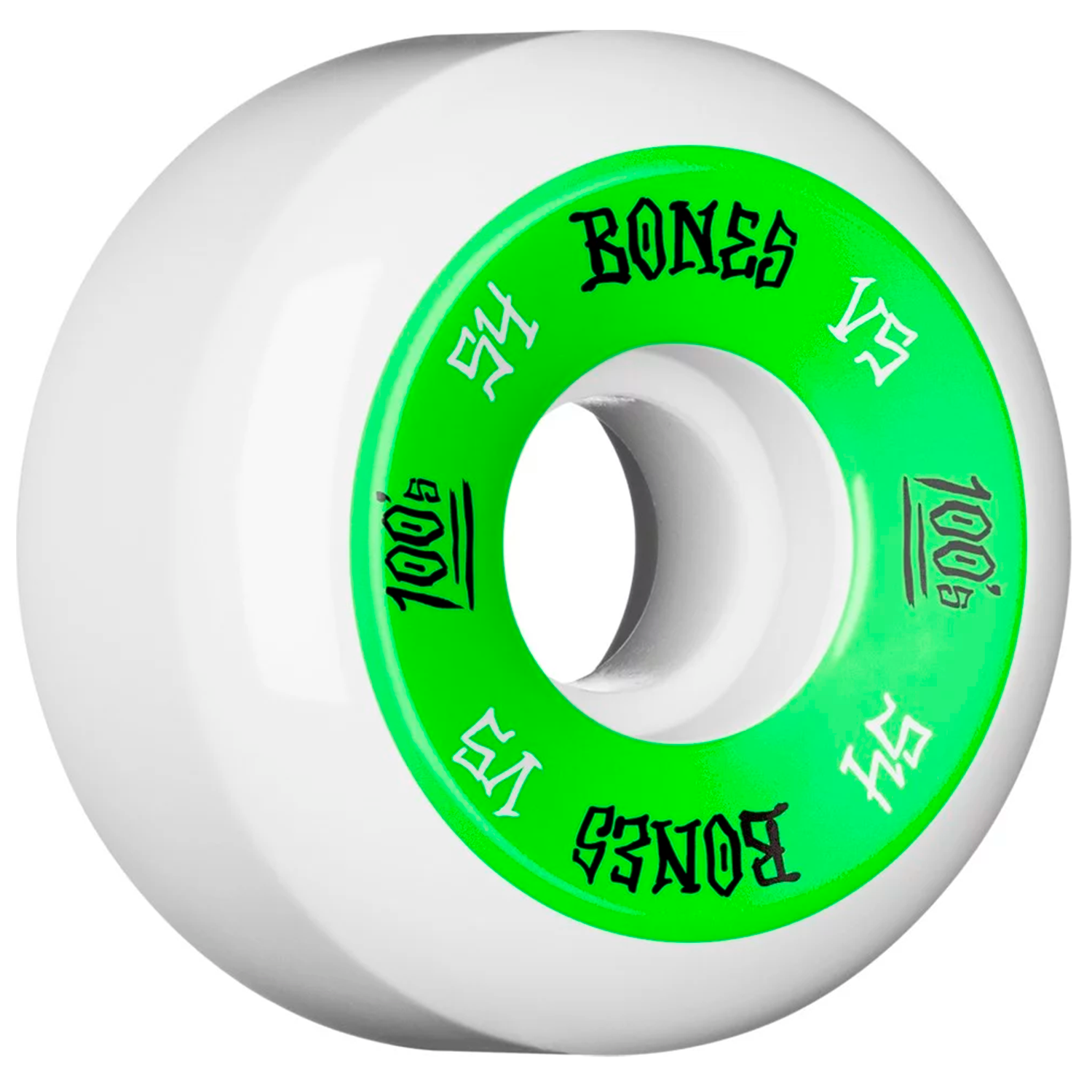 Llantas Bones - 100's V5 Sidecuts Natural 54mm