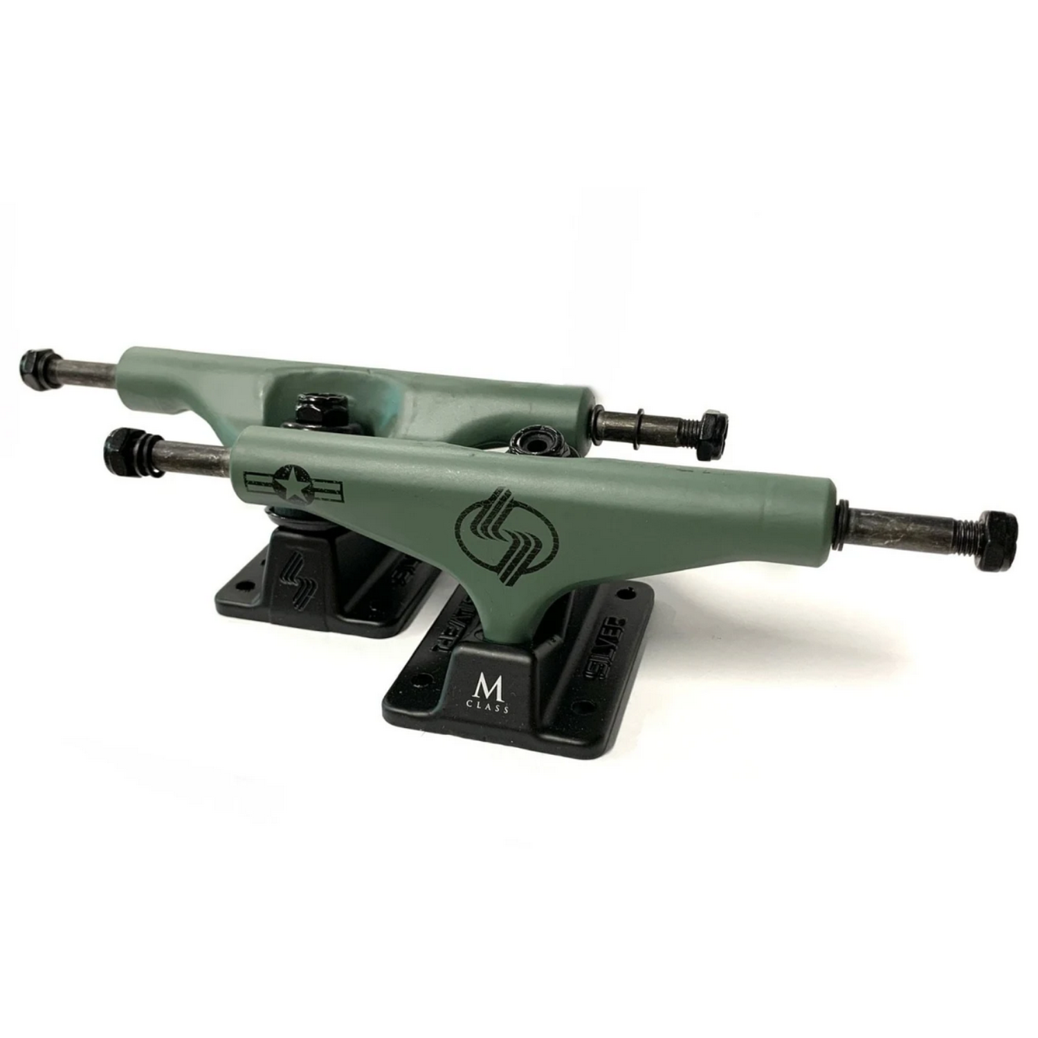 Trucks Silver Armed Green Hollow