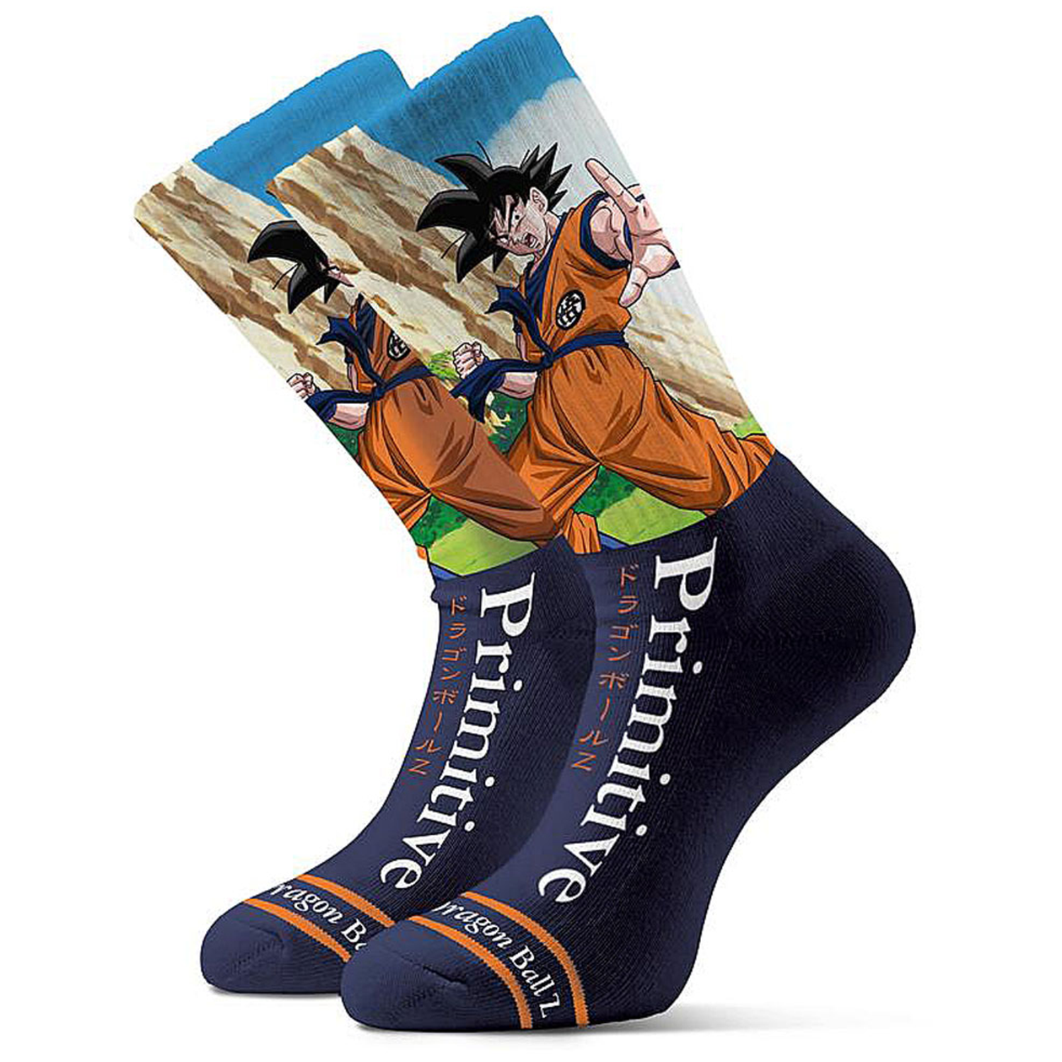 Medias Primitive x DBZ Goku Battle