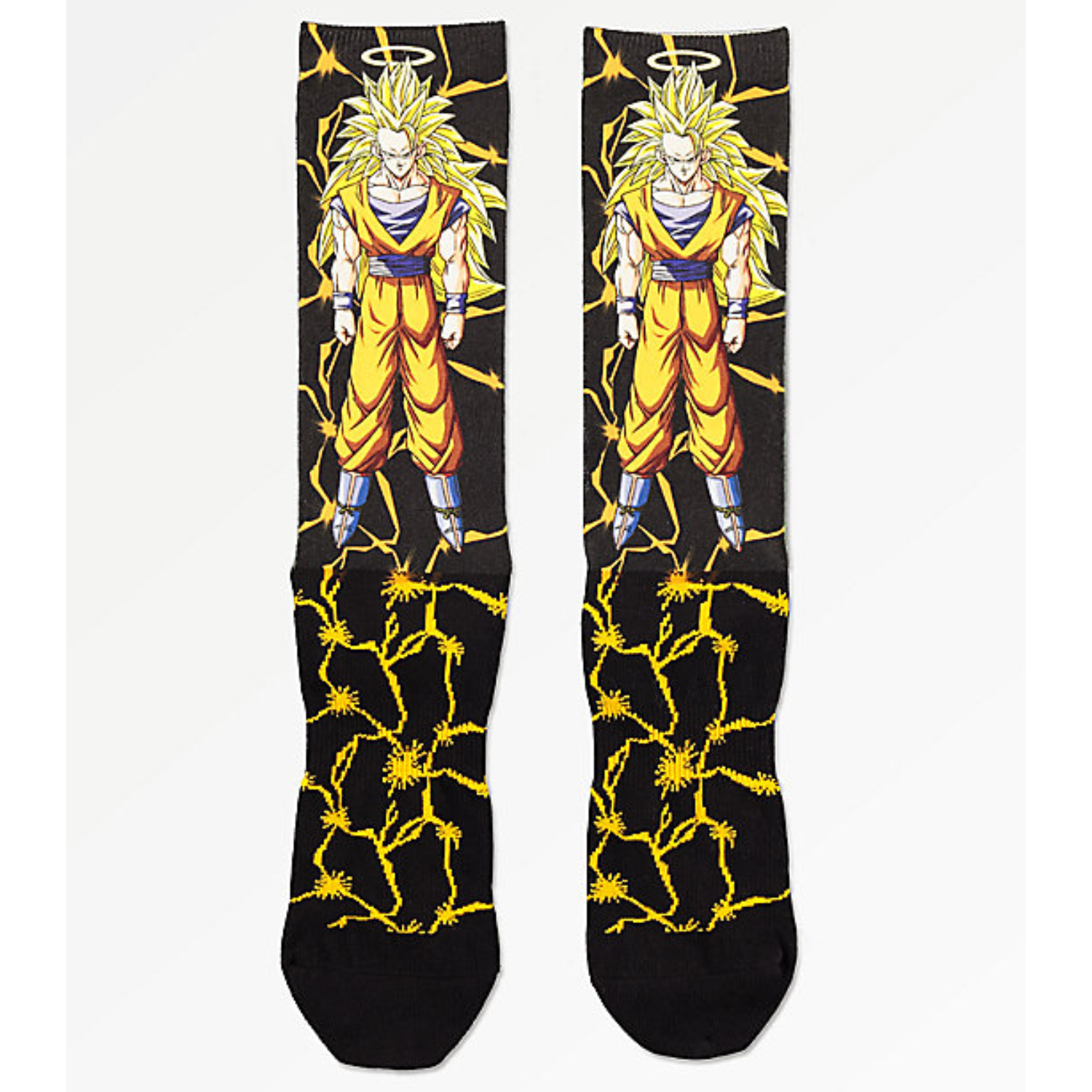 Medias Primitive x DBZ Goku Power Level 3
