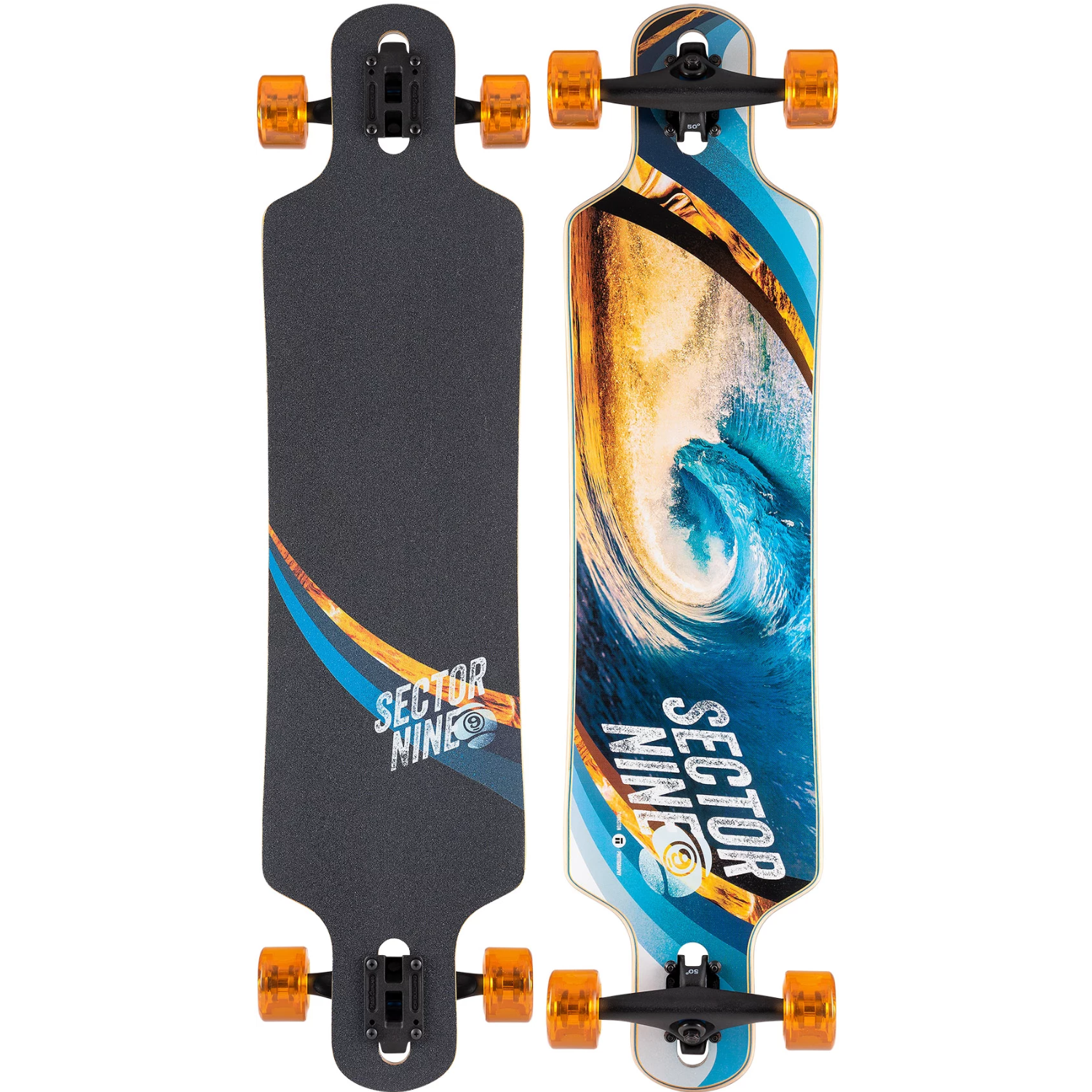 Longboard Sector 9 Meridian Swirl - 9.75" x 40"