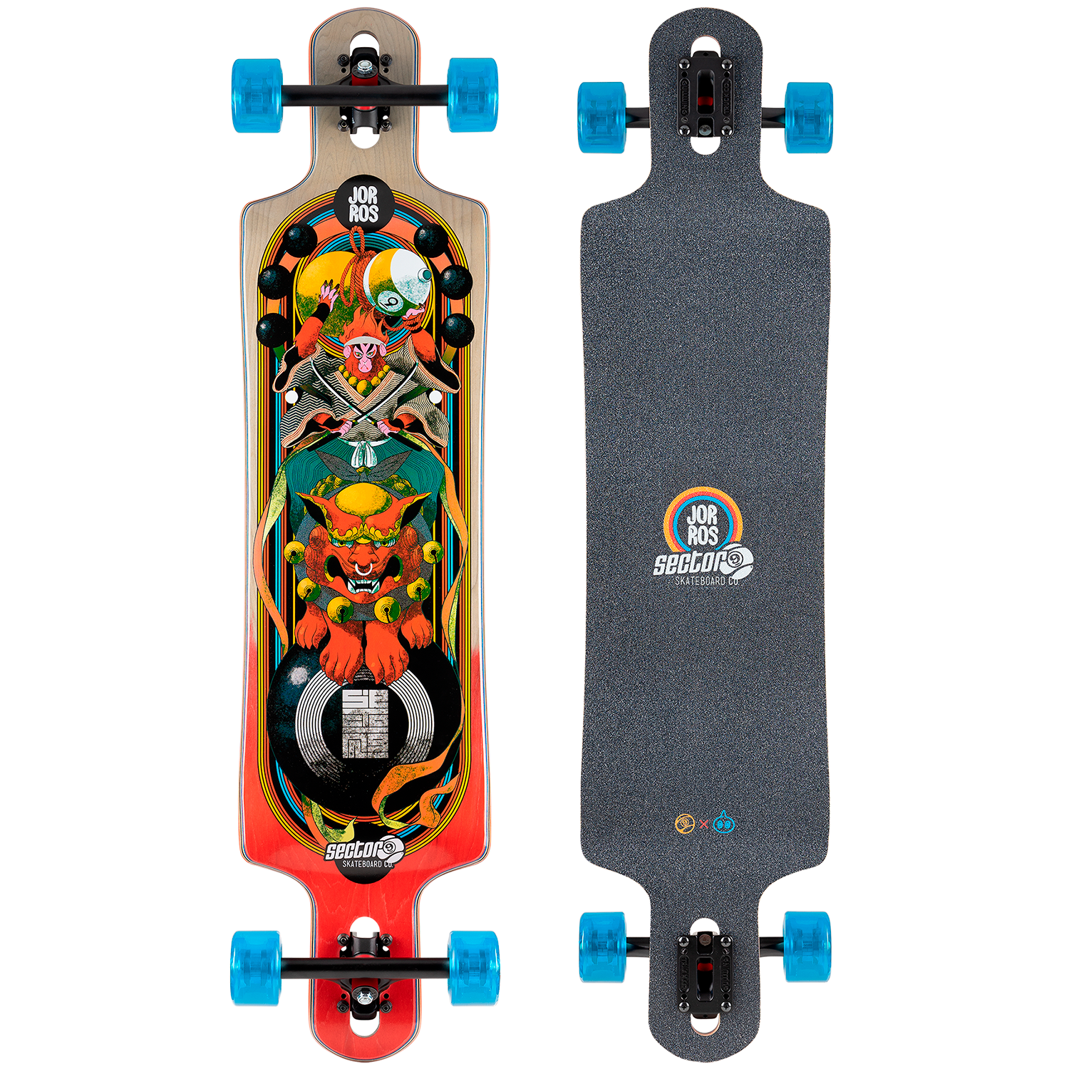 Longboard Sector 9 Monkey King Paradiso - 9.75"