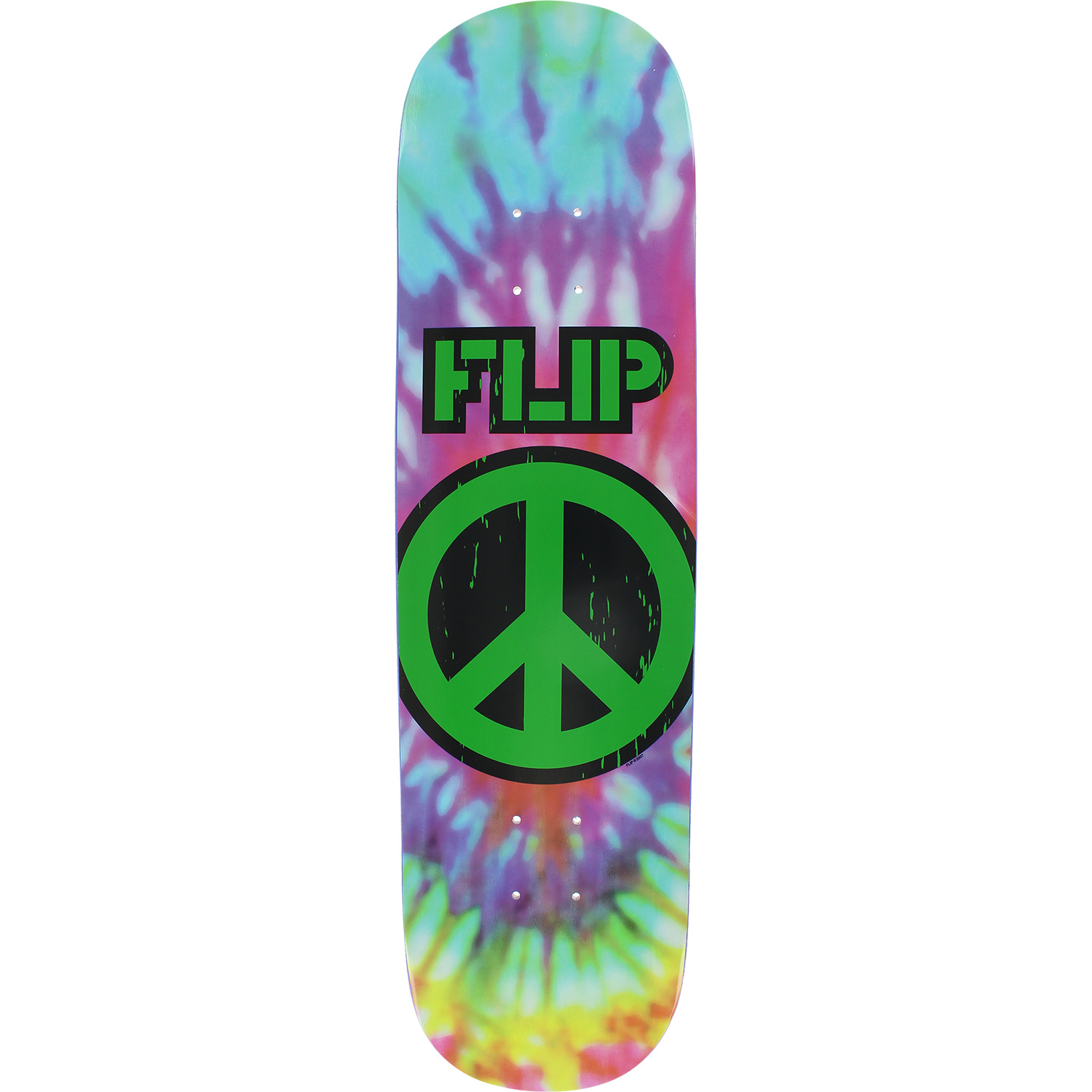 Tabla Flip Peace Tie Dye - 7.75", 8.25"