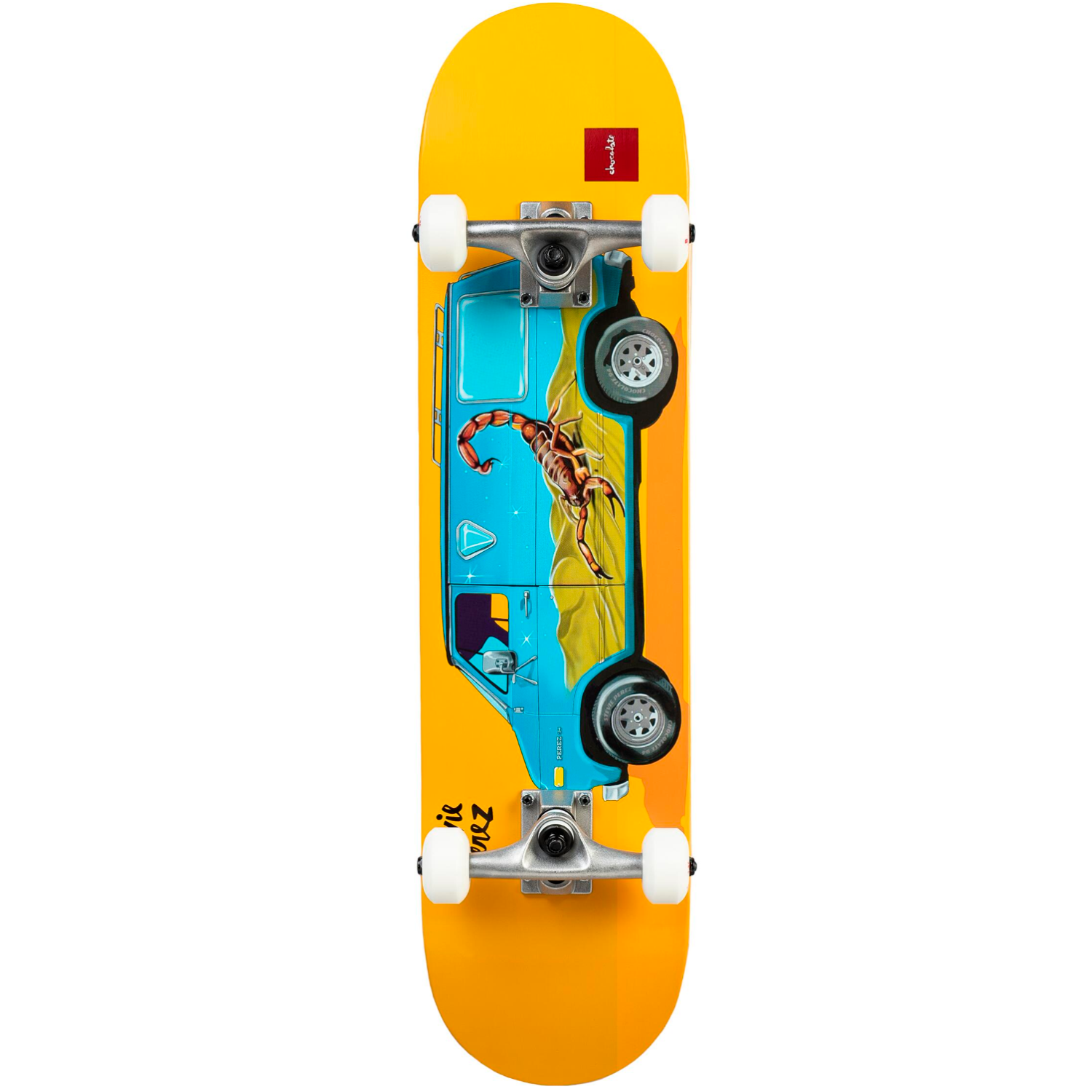 Skate Completo Chocolate Perez Vanners - 8.25''