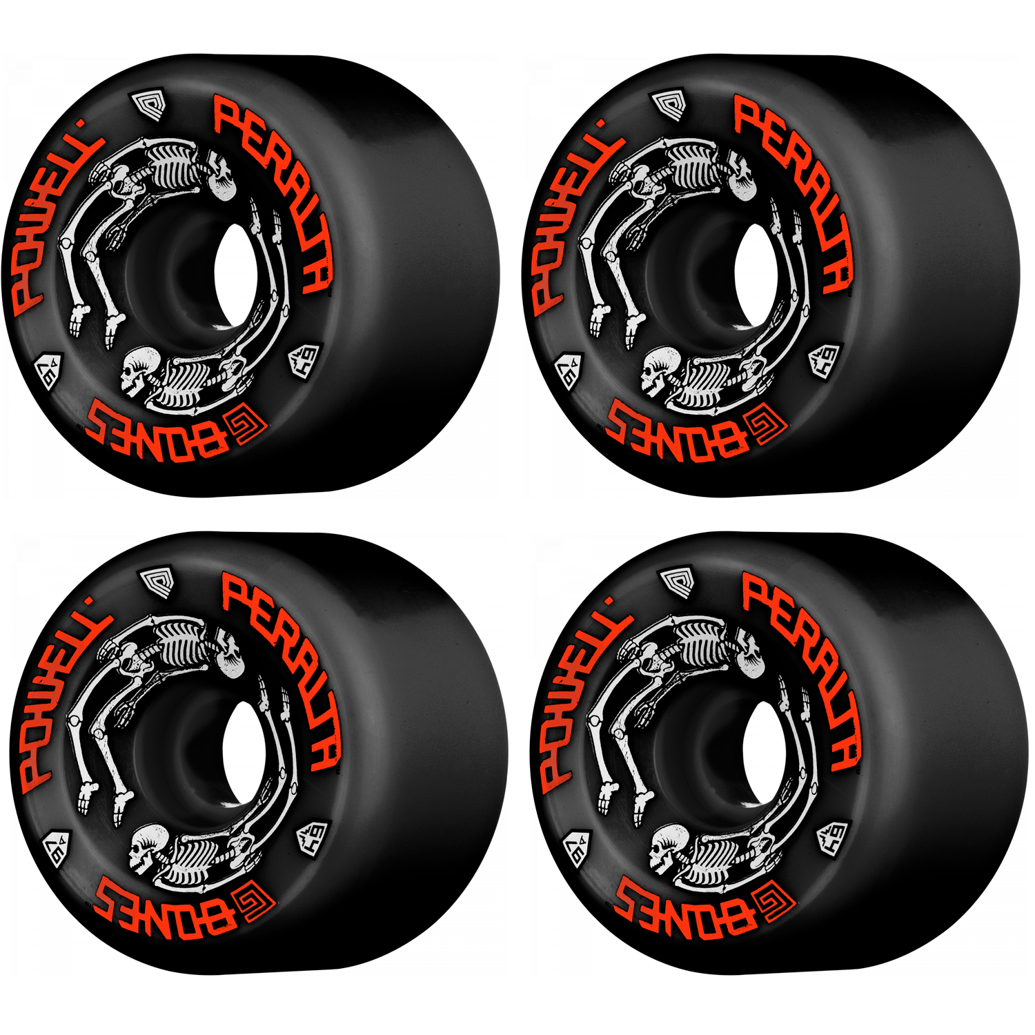 Llantas Bones - G-Bones black 64mm