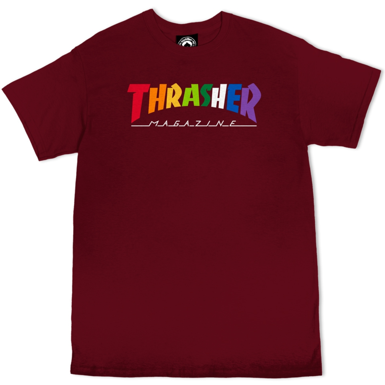 Polo Thrasher Rainbow Maroon