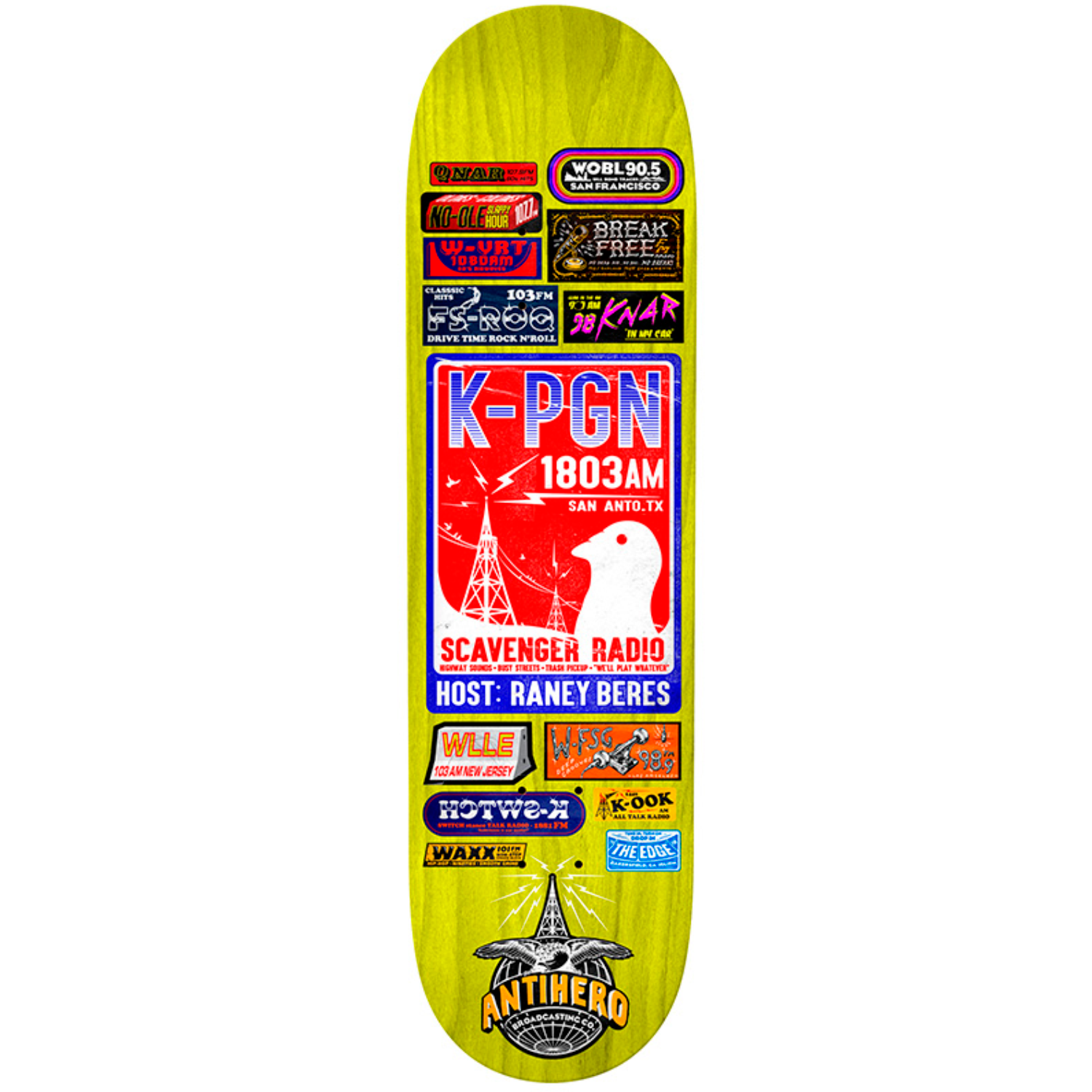 Tabla Antihero Raney Broadcasting - 8.06''