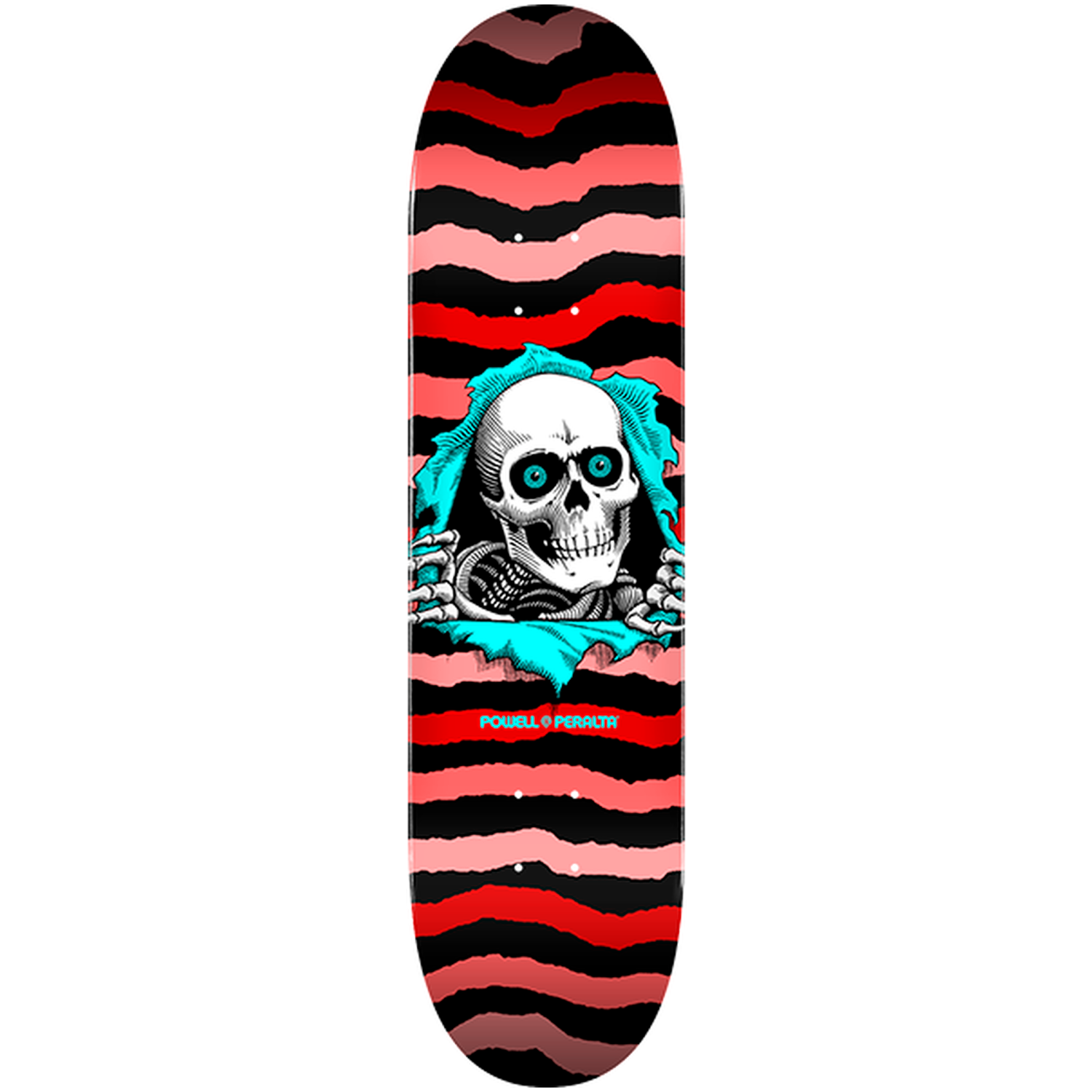 Tabla Powell Peralta Ripper Red/Cyan 8"