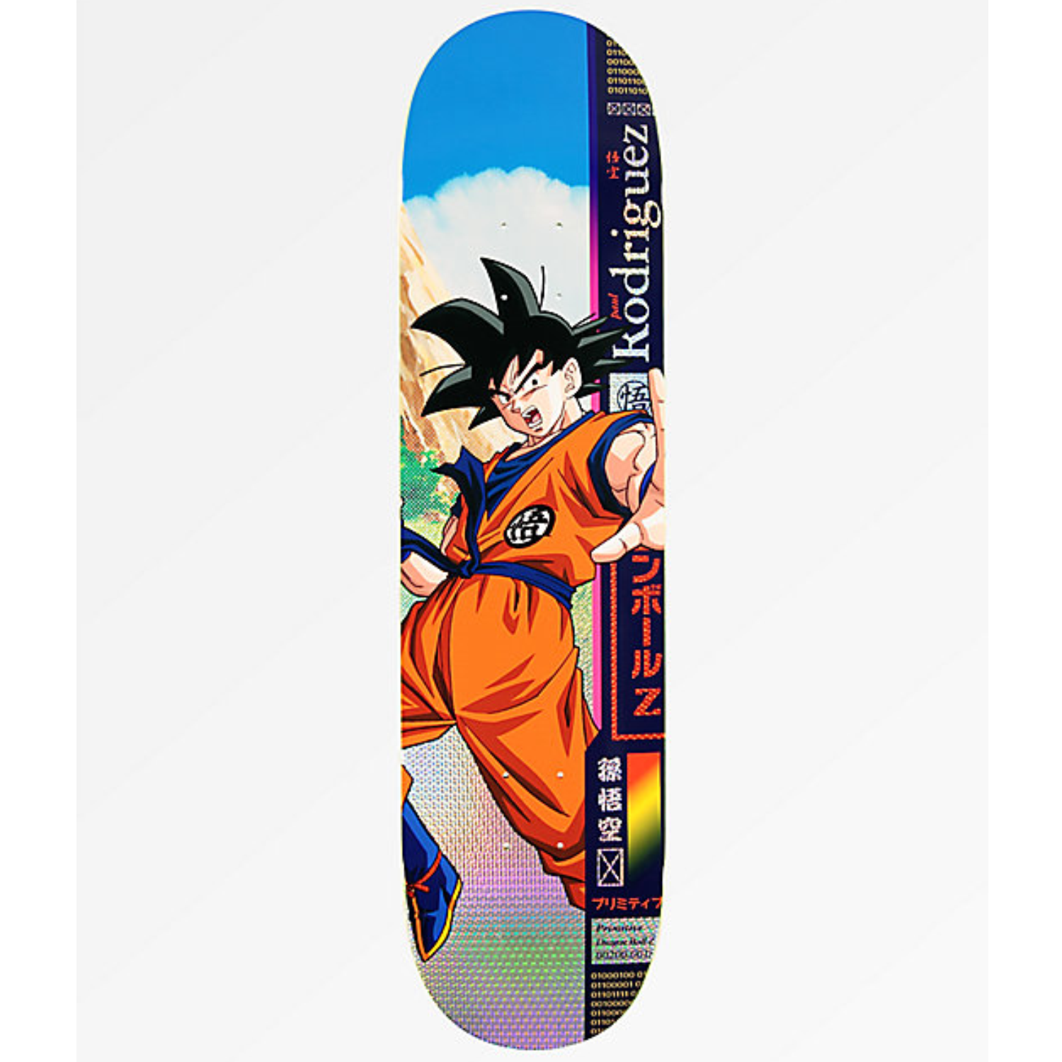 Tabla Primitive x DBZ P-Rod Goku - 8.0