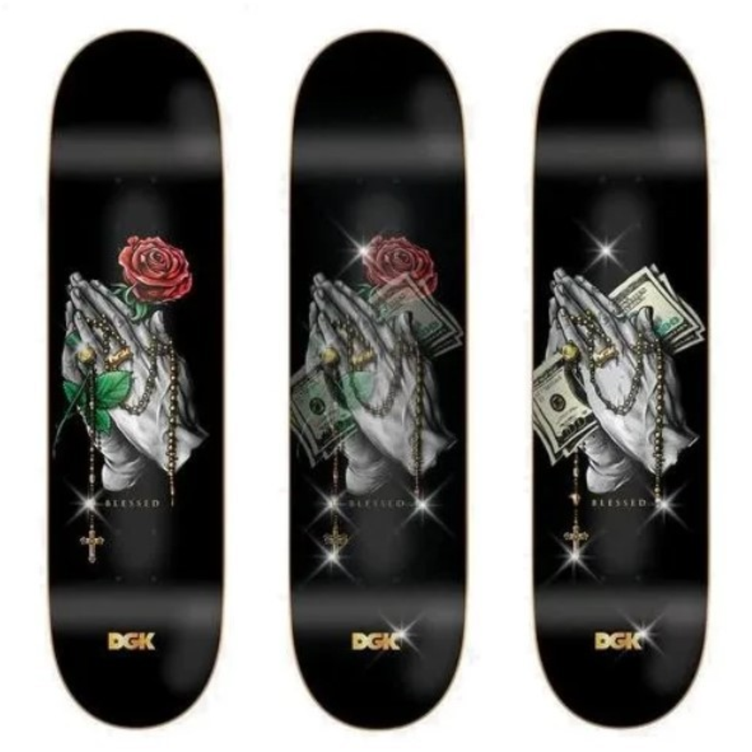 Tabla DGK Rosary Lenticular - 8.25"