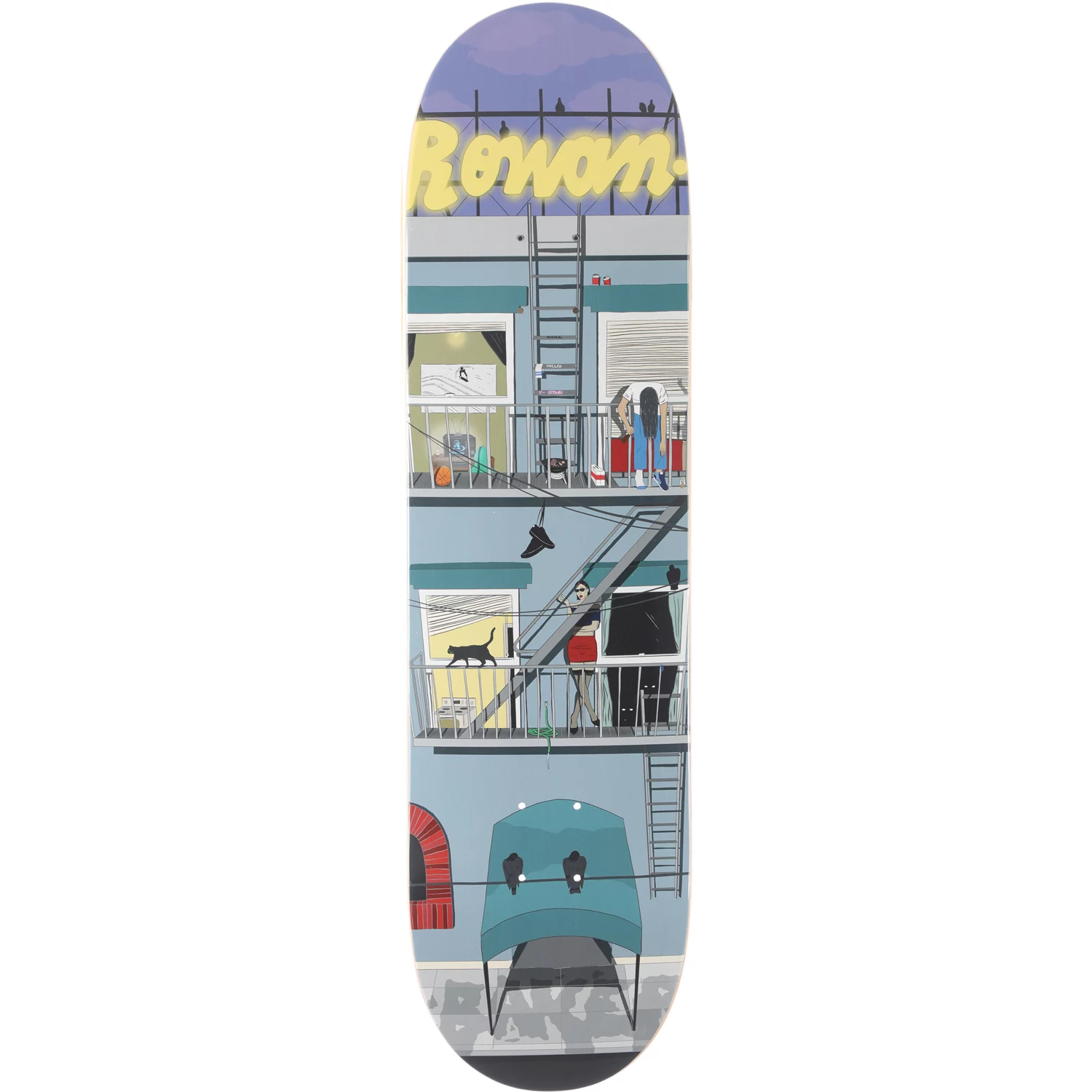 Tabla Baker Rowan Pigeon View - 8.38"