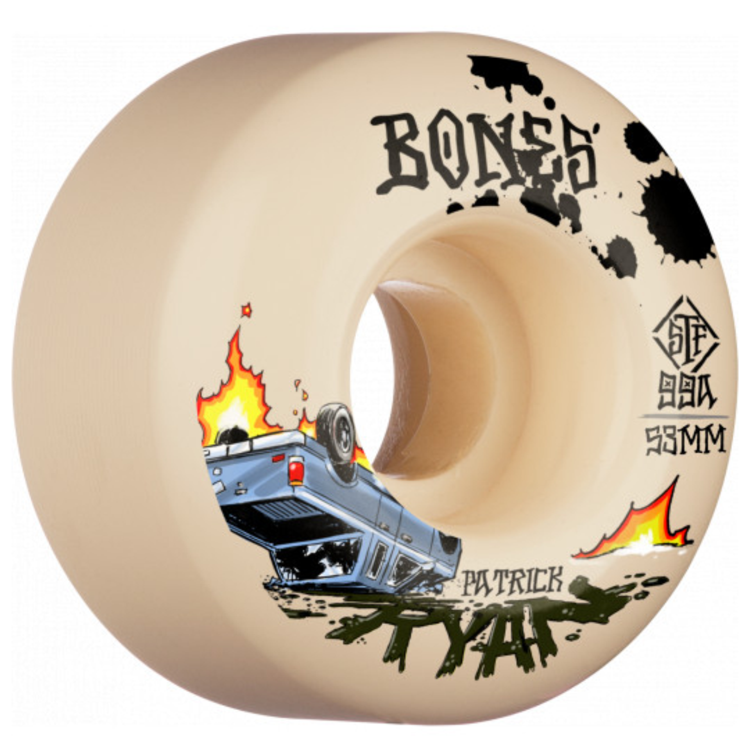 Llantas Bones - Ryan Crush & Burn - 54mm