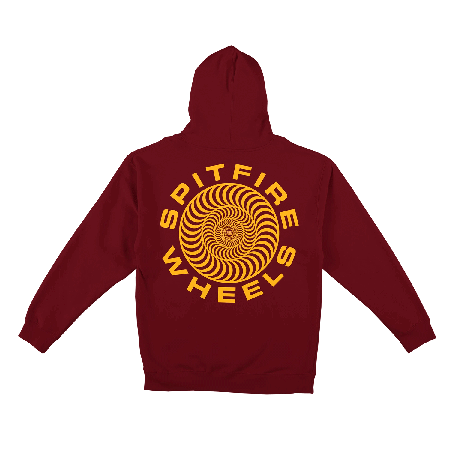 Capucha Spitfire - Classic 87 Swirl zip burgundy