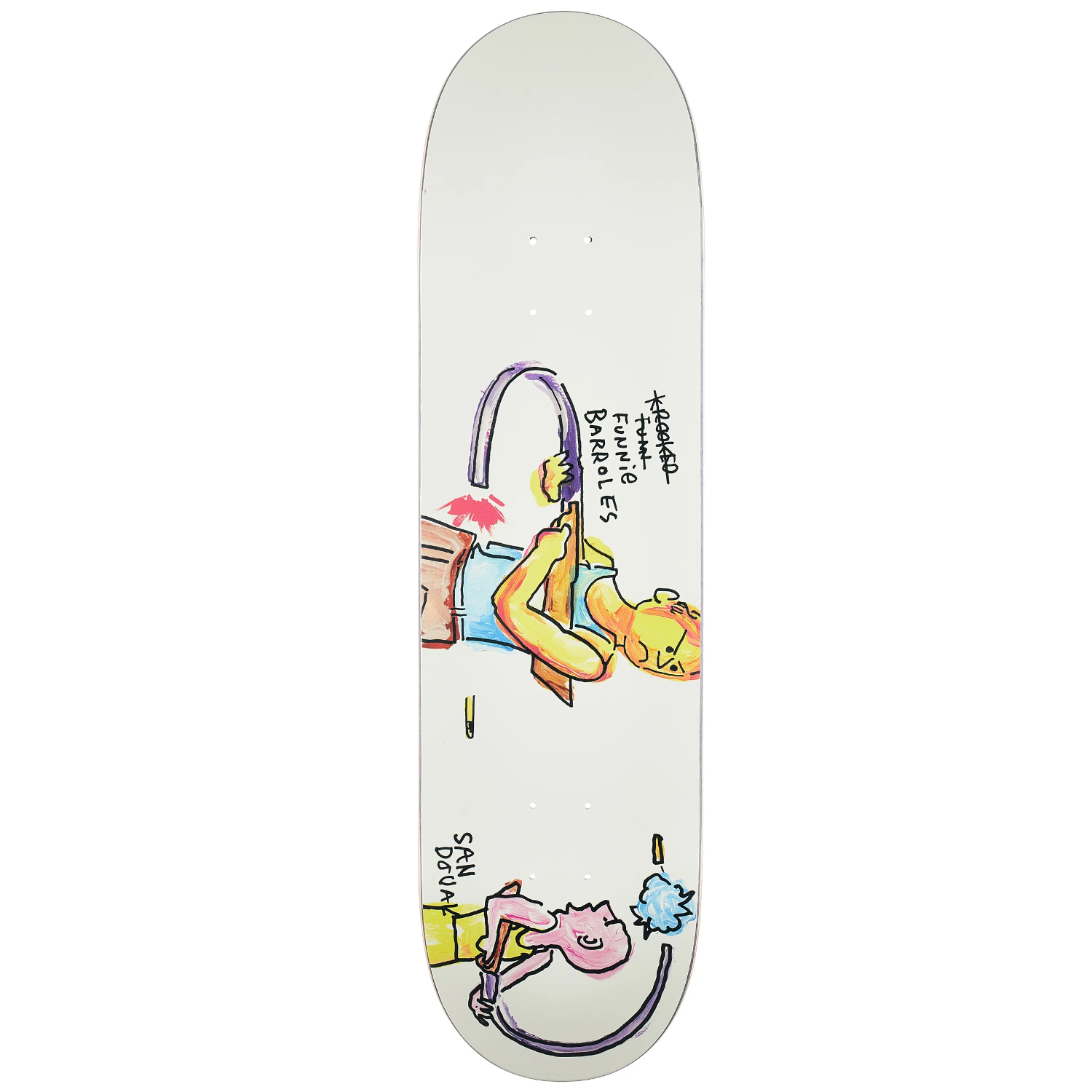 Tabla Krooked Funnie Bar - 8.38"