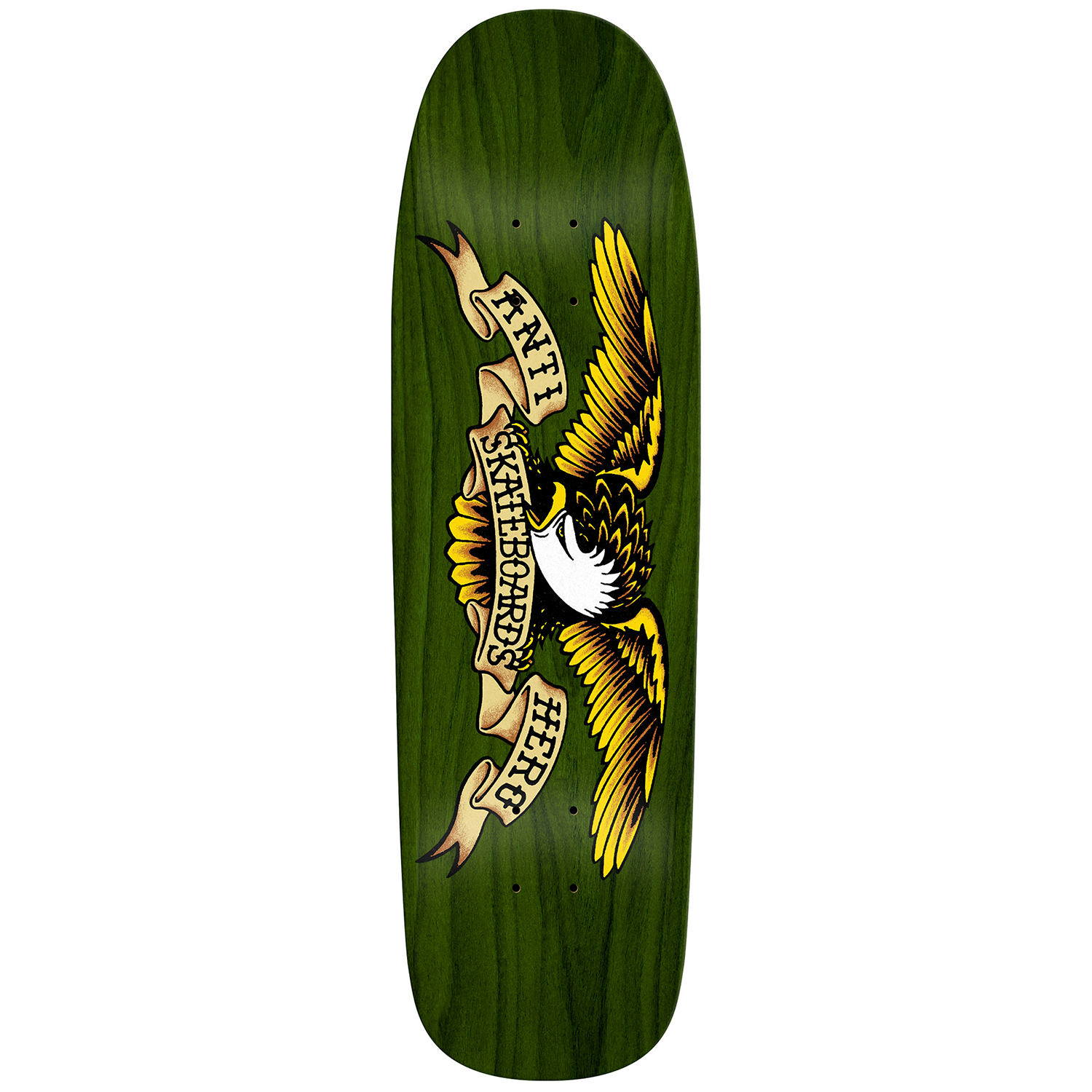 Tabla Antihero Shaped Eagle Overspray Green Giant- 9.56''