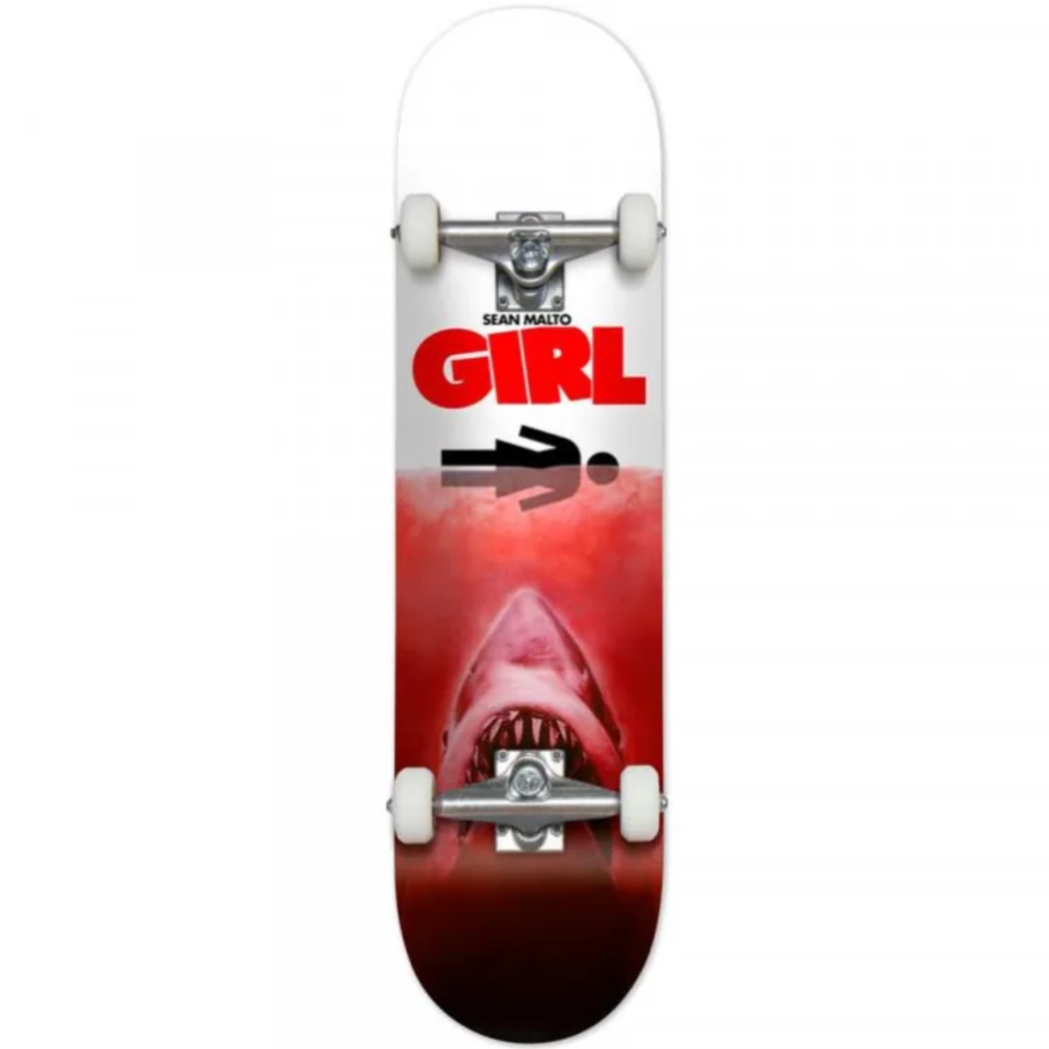 Skate Completo Girl Malto Shark Attack - 7.75"