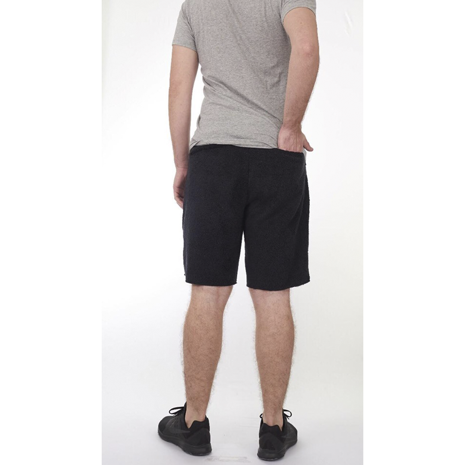Short FLVFF Felpa negro