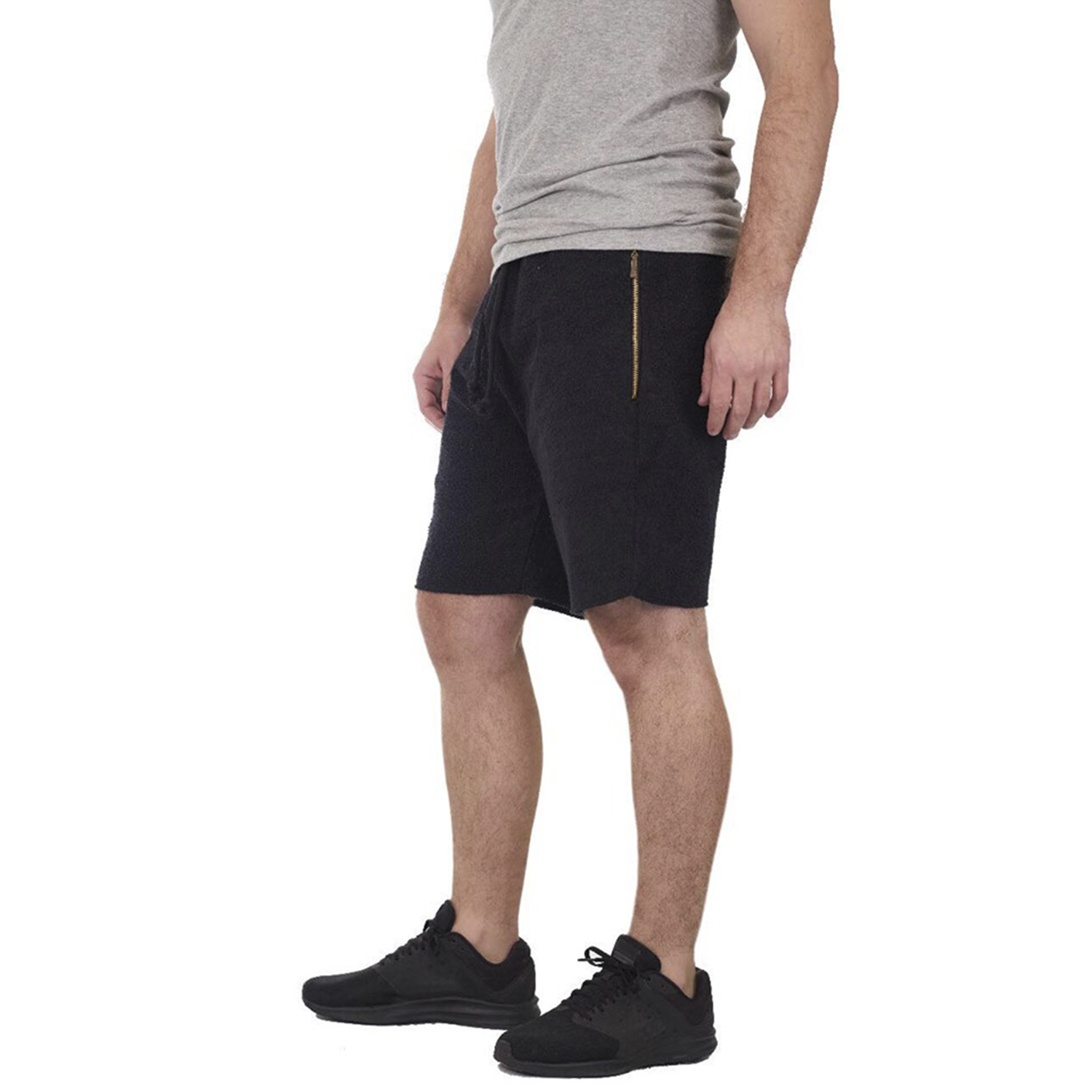 Short FLVFF Felpa negro