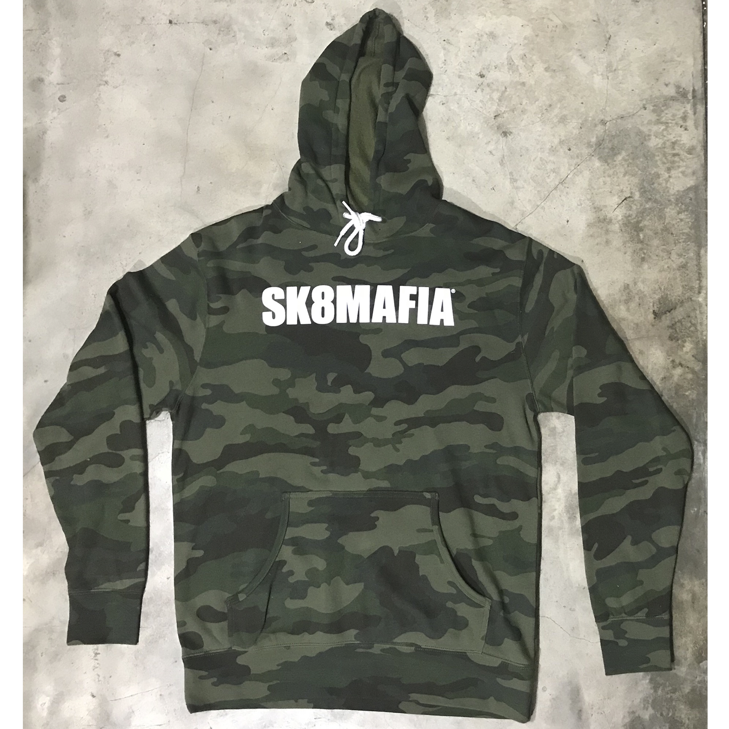 Capucha Sk8mafia Logo Camo