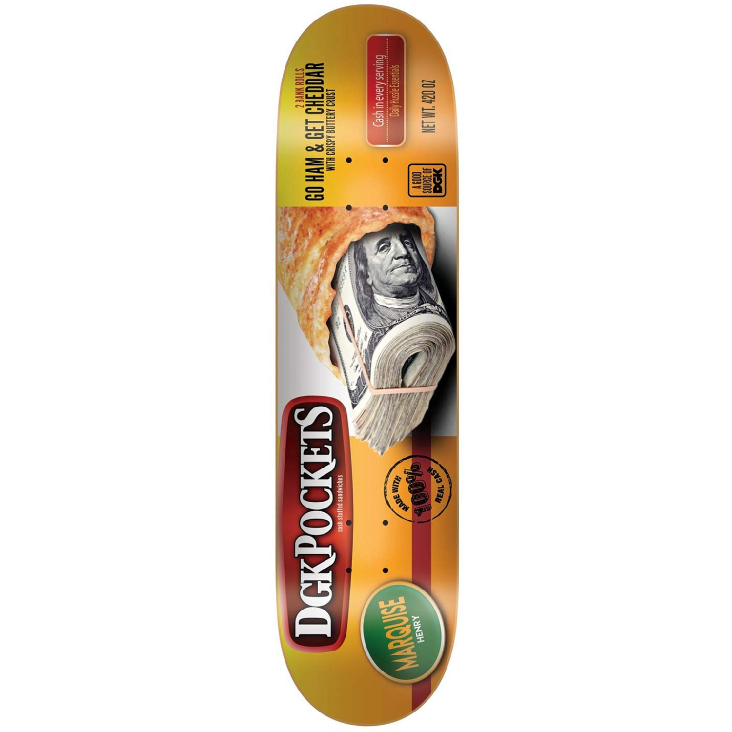 Tabla DGK Ghetto Snacks Quise - 8.25