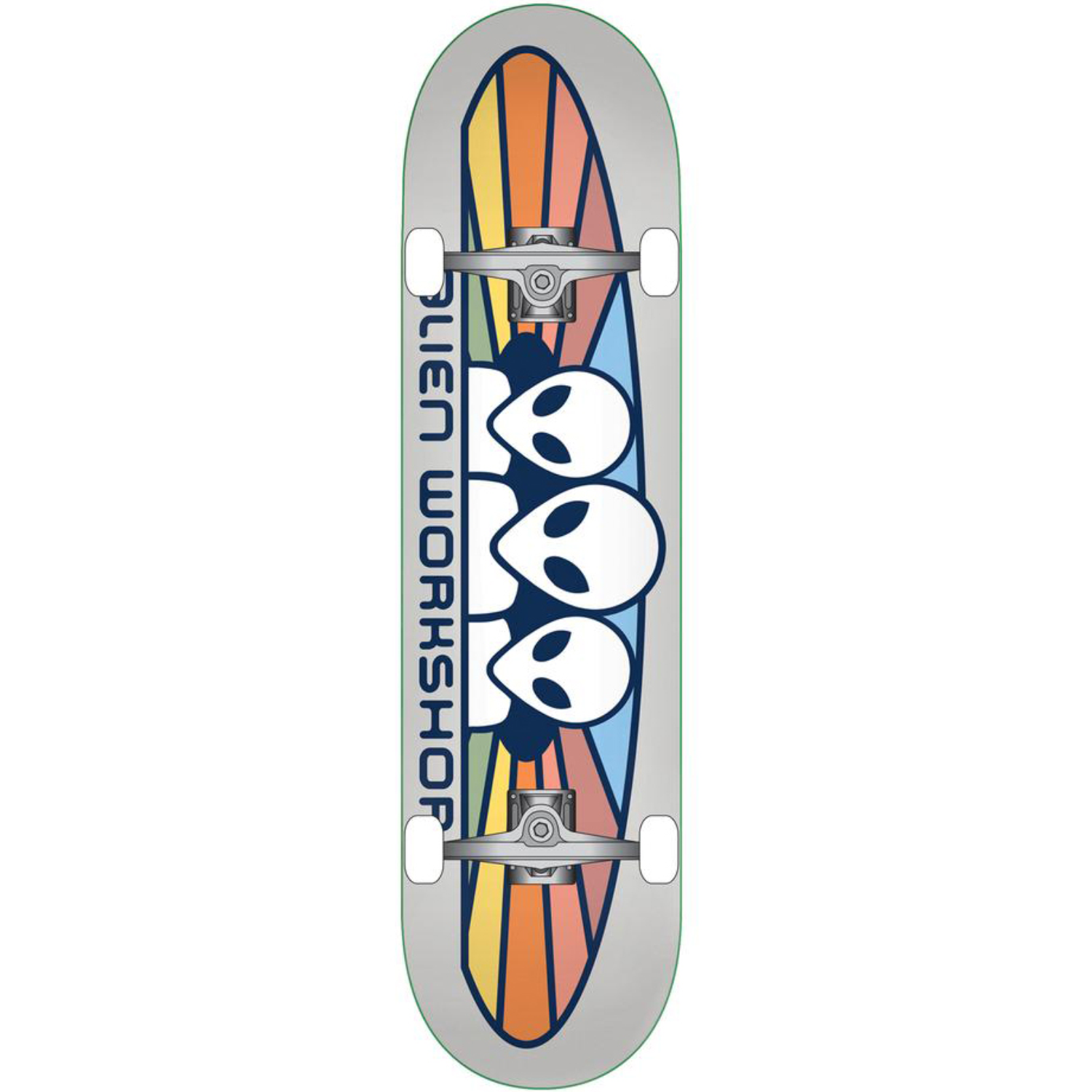 Skate completo Alien Workshop Spectrum grey - 7.75”