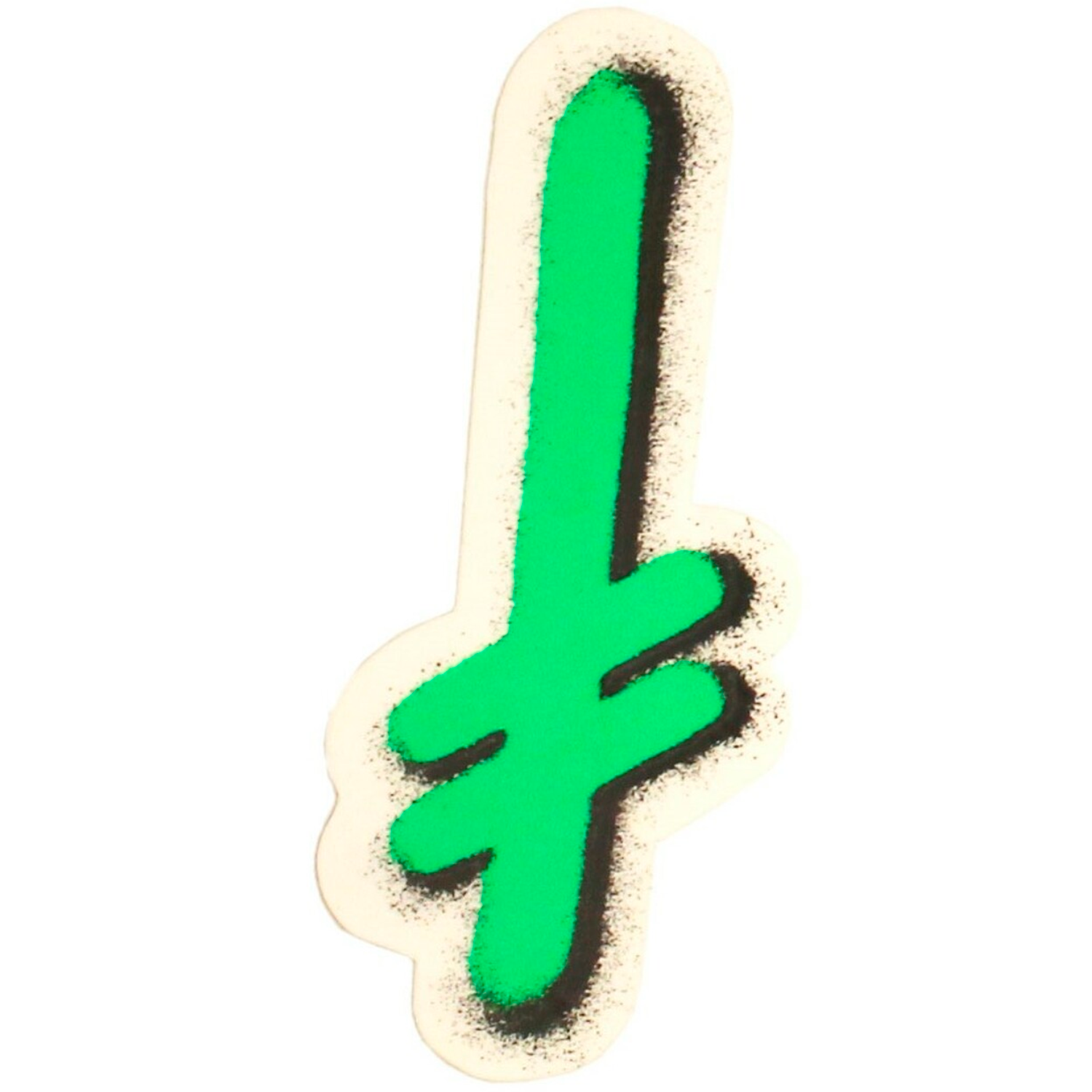 Sticker Deathwish - Gang spray green