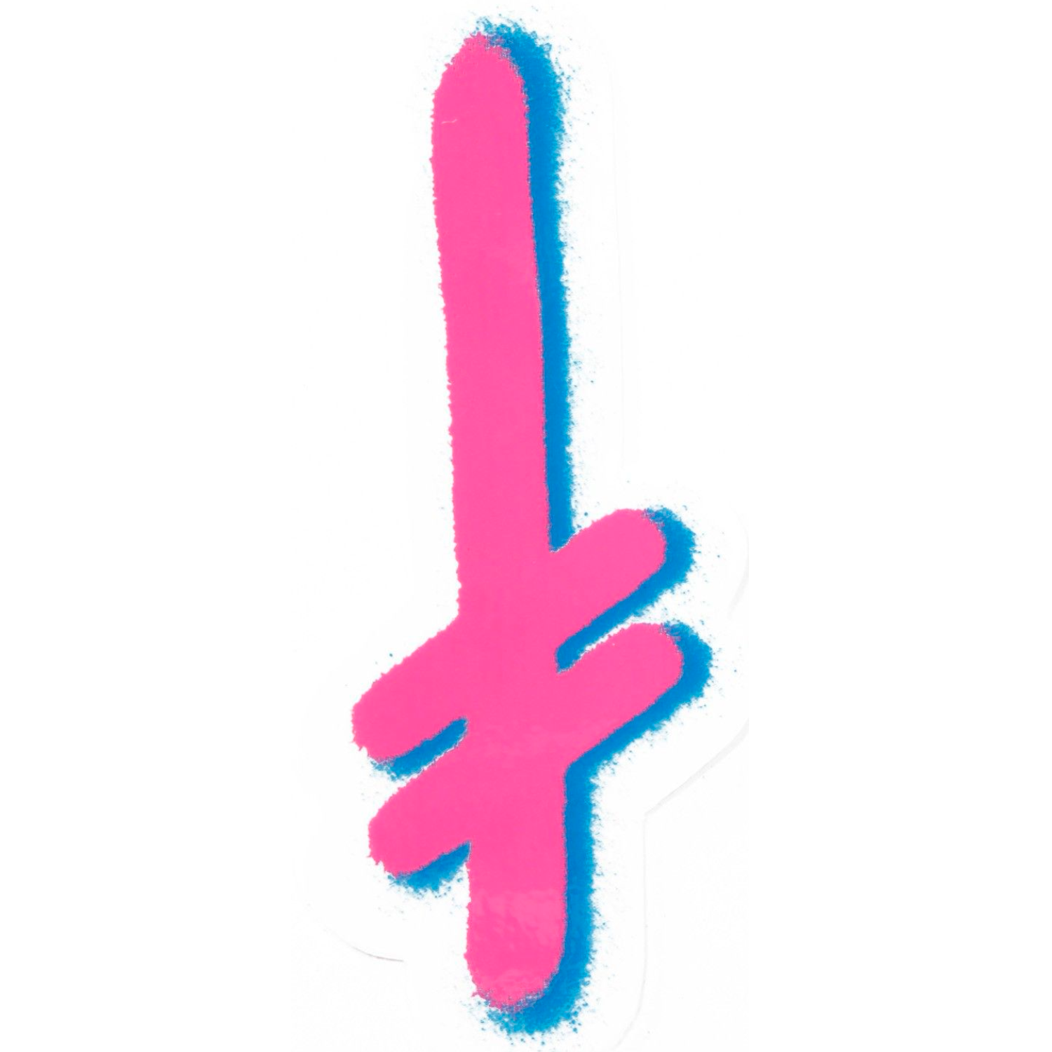 Sticker Deathwish - Gang spray pink