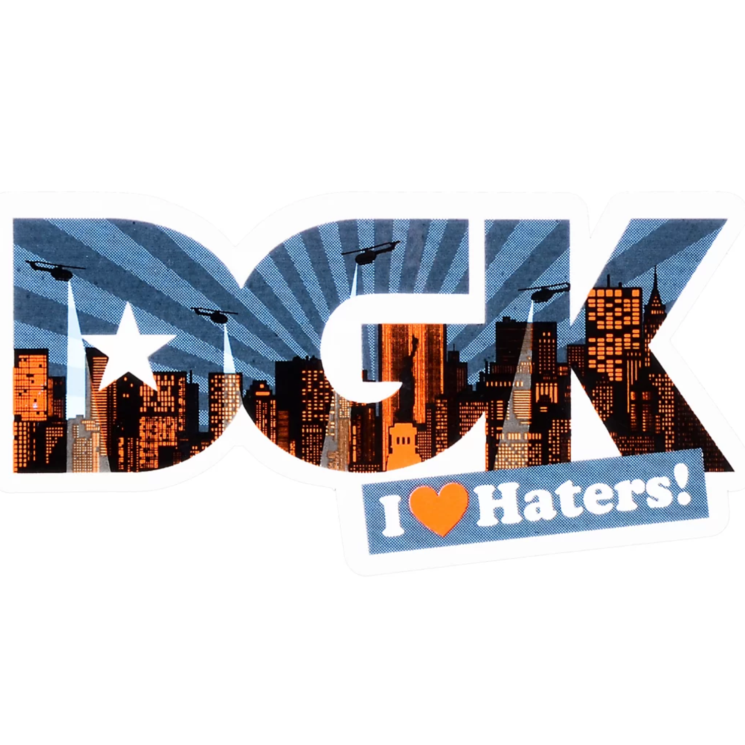 Sticker DGK Hater NY