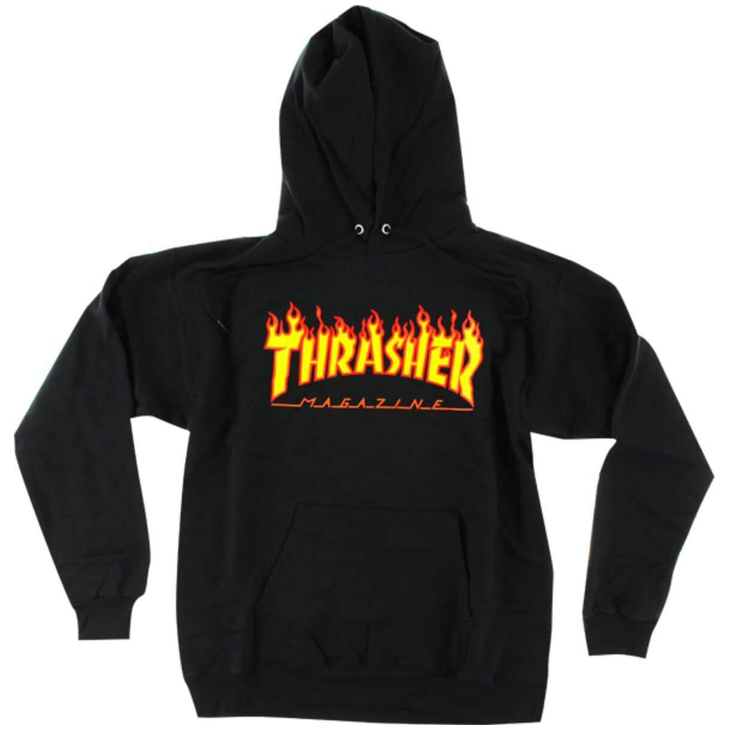 Capucha Thrasher - Flame Black
