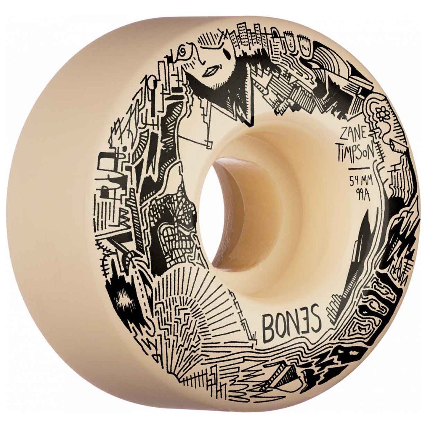 Llantas Bones Timpson Memorial - 54mm