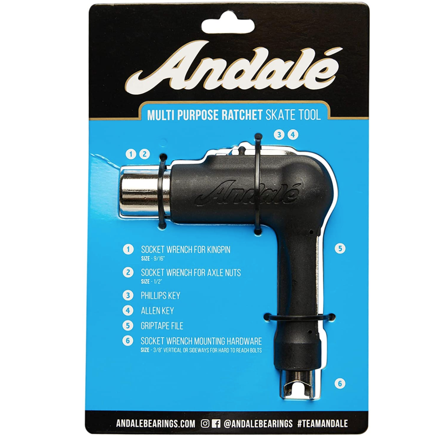 Tool Andale Ratchet Black