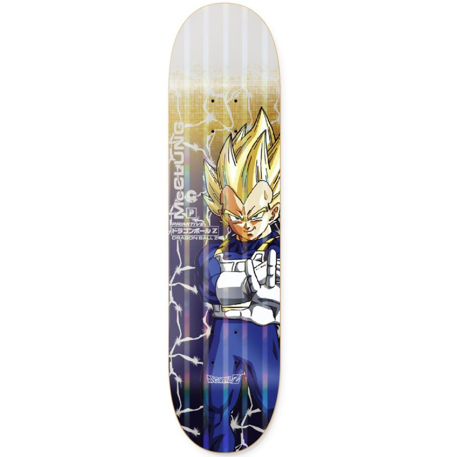 Tabla Primitive x DBZ Mcclung Vegeta Power Level - 8.5