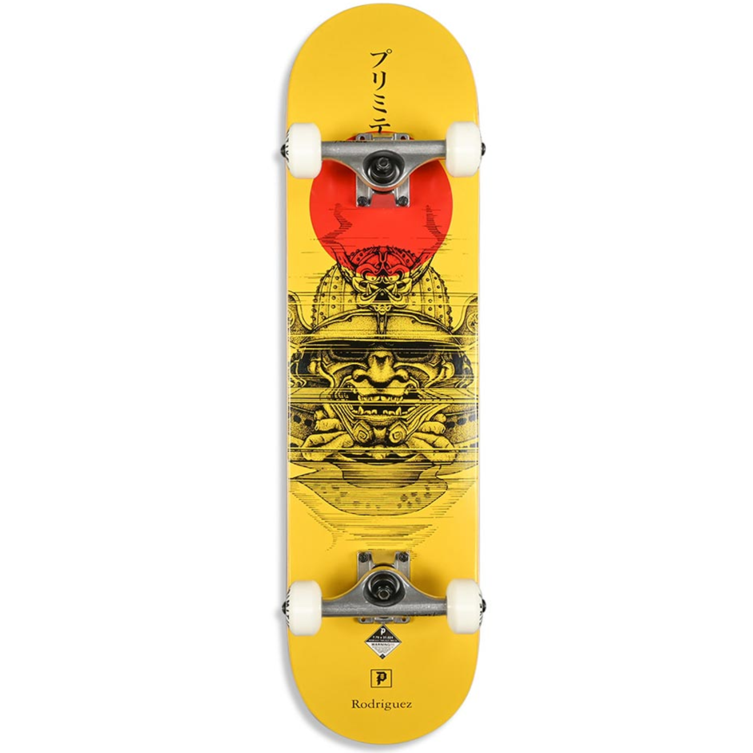 Skate completo Primitive Rodríguez Warrior - 7.75”