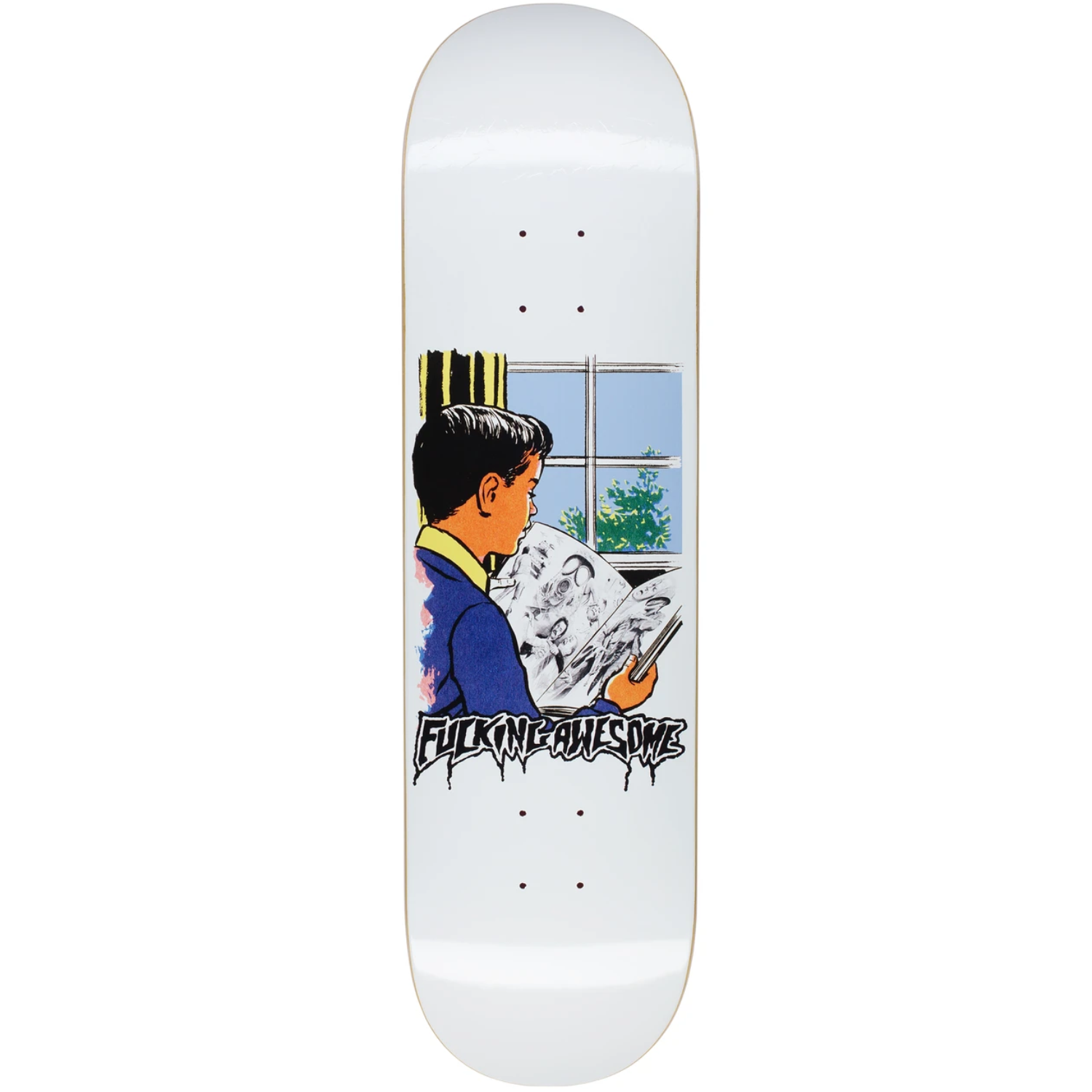 Tabla Fucking Awesome Window - 8.38"
