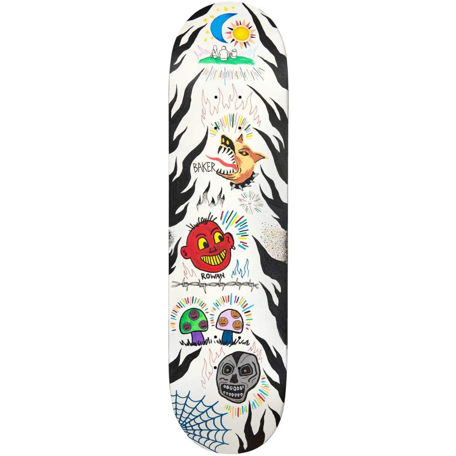 Tabla Baker Zorilla Happy Campers - 8.5"