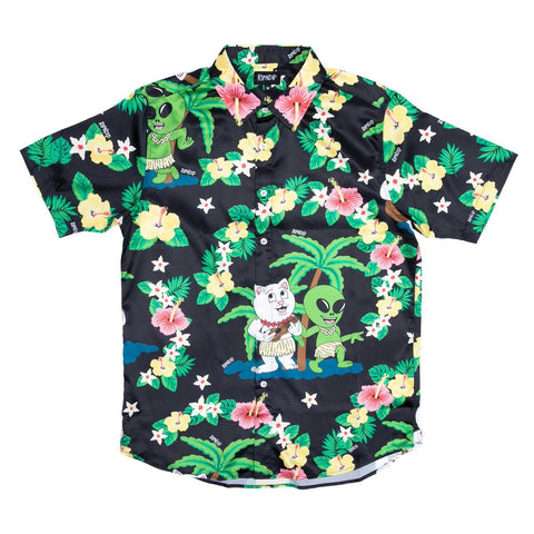 Camisa Ripndip - Aloha Nerm Short Sleeve Button Up