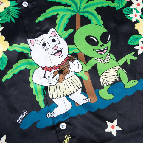 Camisa Ripndip - Aloha Nerm Short Sleeve Button Up