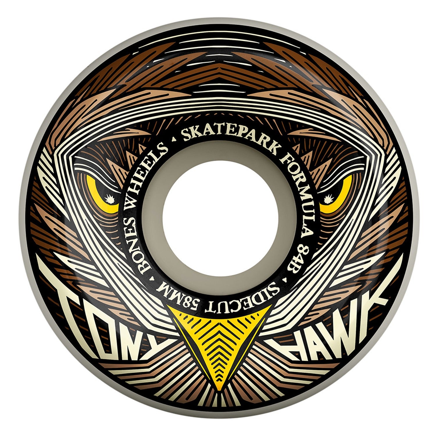Llantas Bones - Hawk night Hawk SPF 84b 58mm