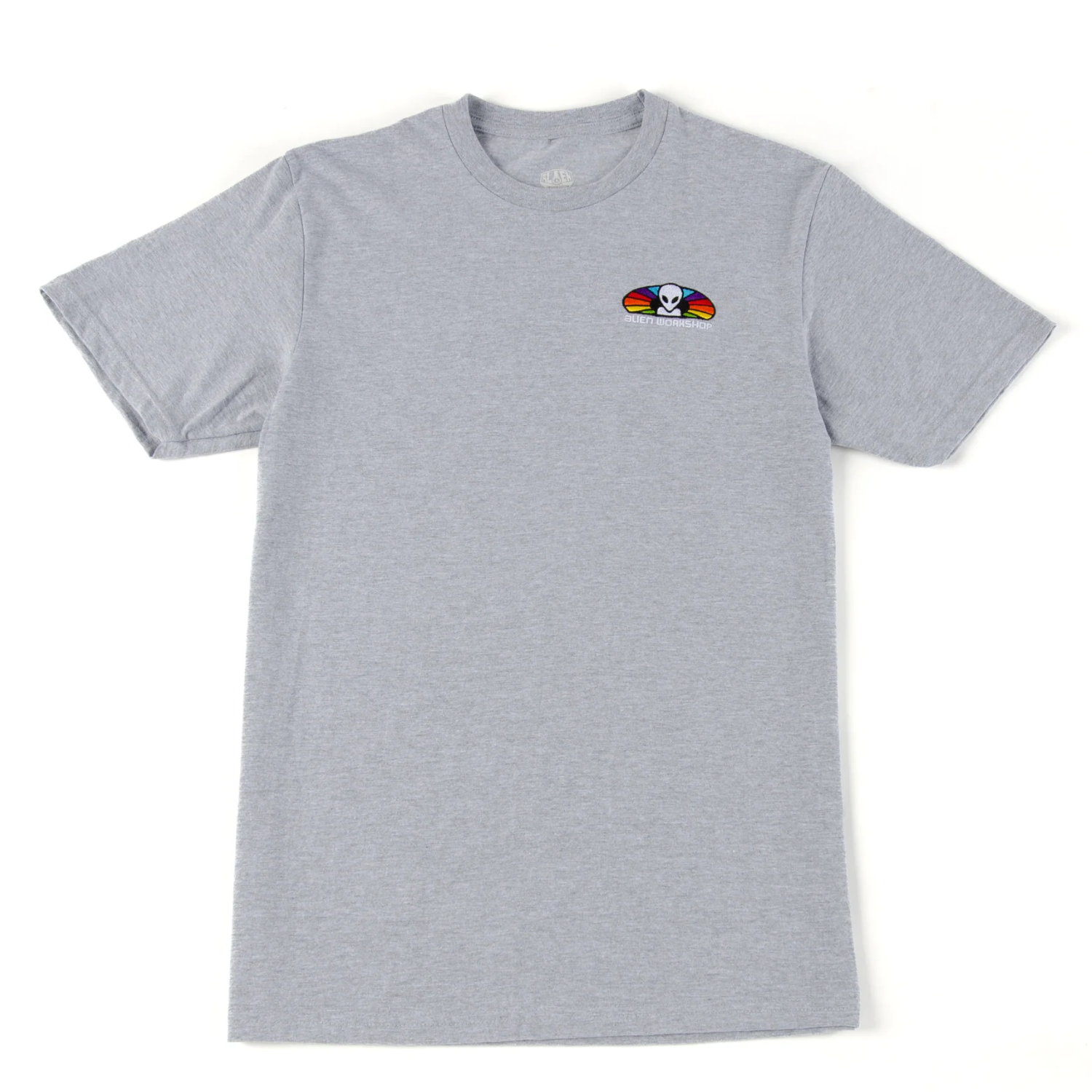 Polo Alien Workshop Embroidered heather grey