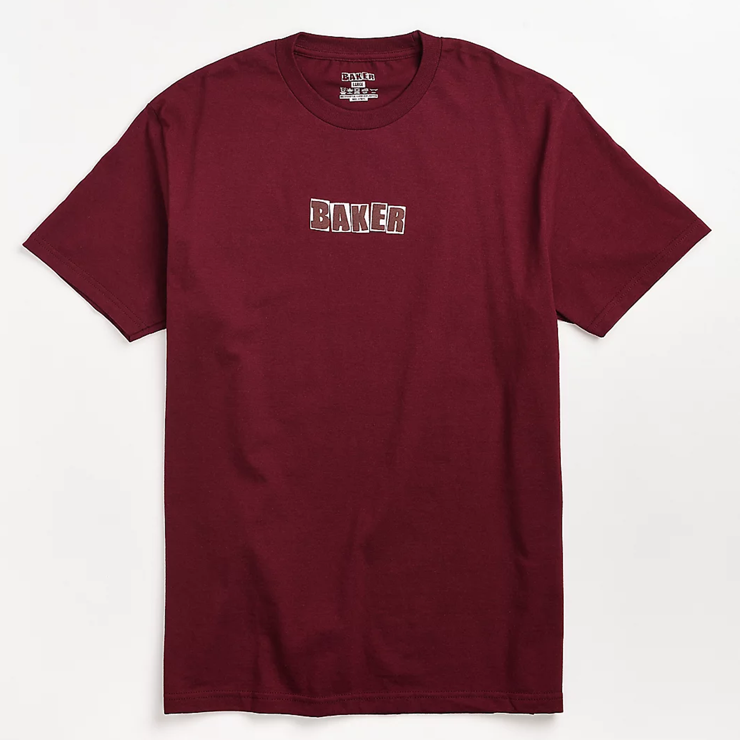 Polo Baker - Brand logo burgundy talla M, L