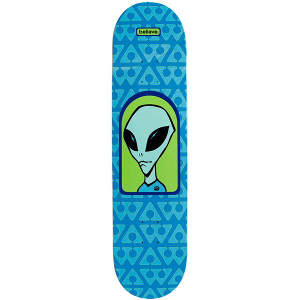 Tabla Alien Workshop Believe Pattern blue 8.125