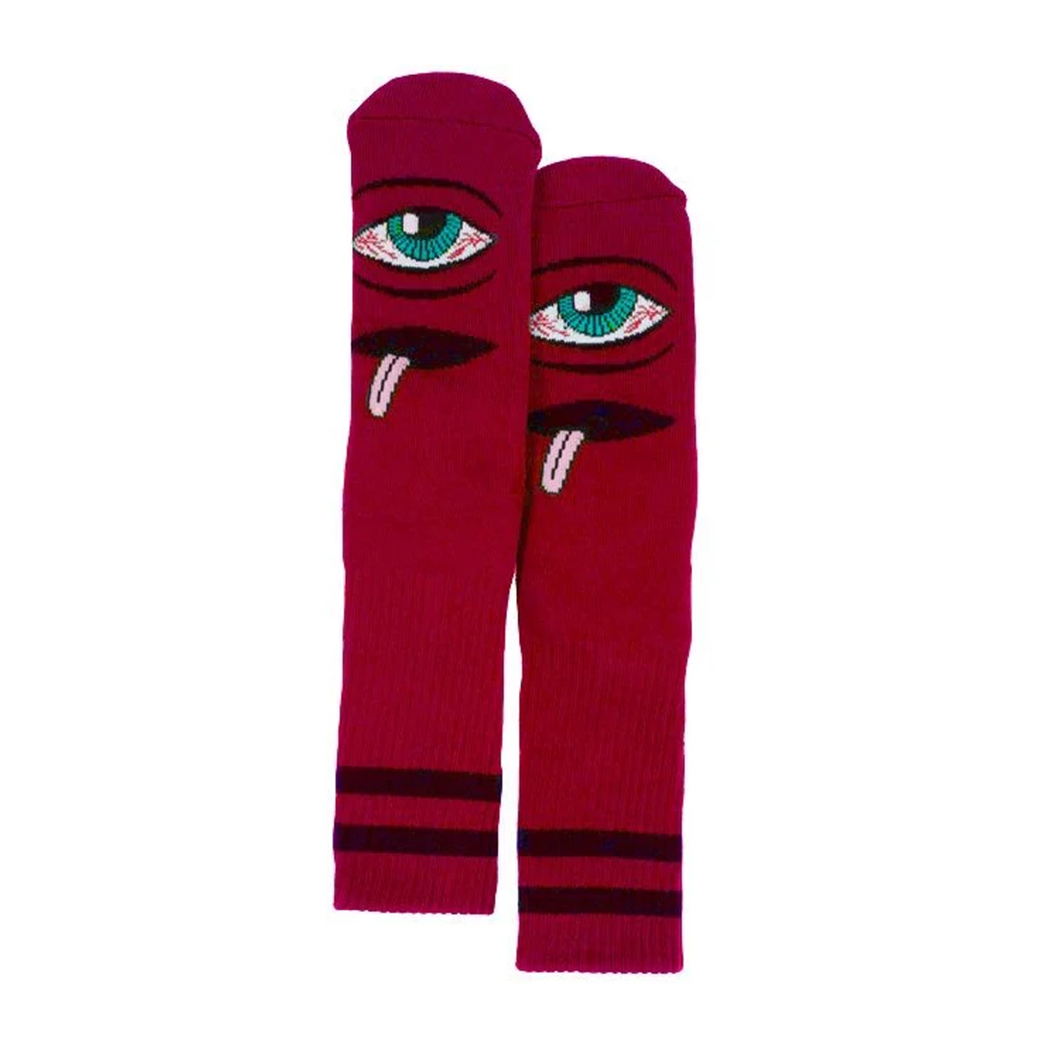 Medias Toy Machine Bloodshot eye red